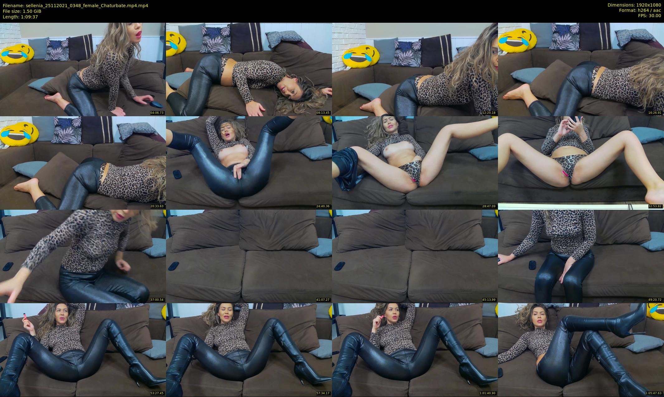 sellenia — 70 minute Chaturbate female cam show recording, 1080p, Nov 25, 2021