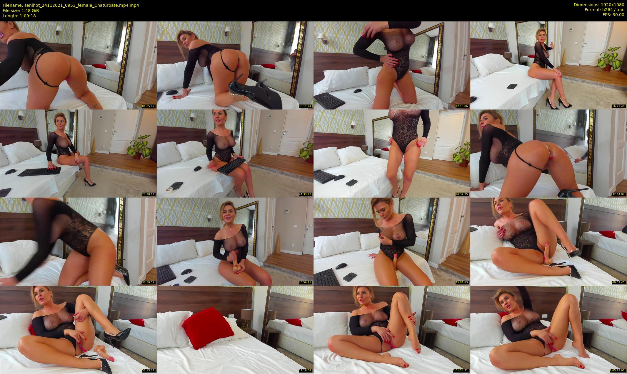 senihot — 70 minute Chaturbate female cam show recording, 1080p, Nov 24, 2021