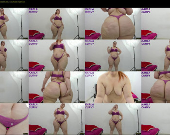 sexy_curvi — 45 minute Chaturbate female cam show recording, 720p, Nov 25, 2021
