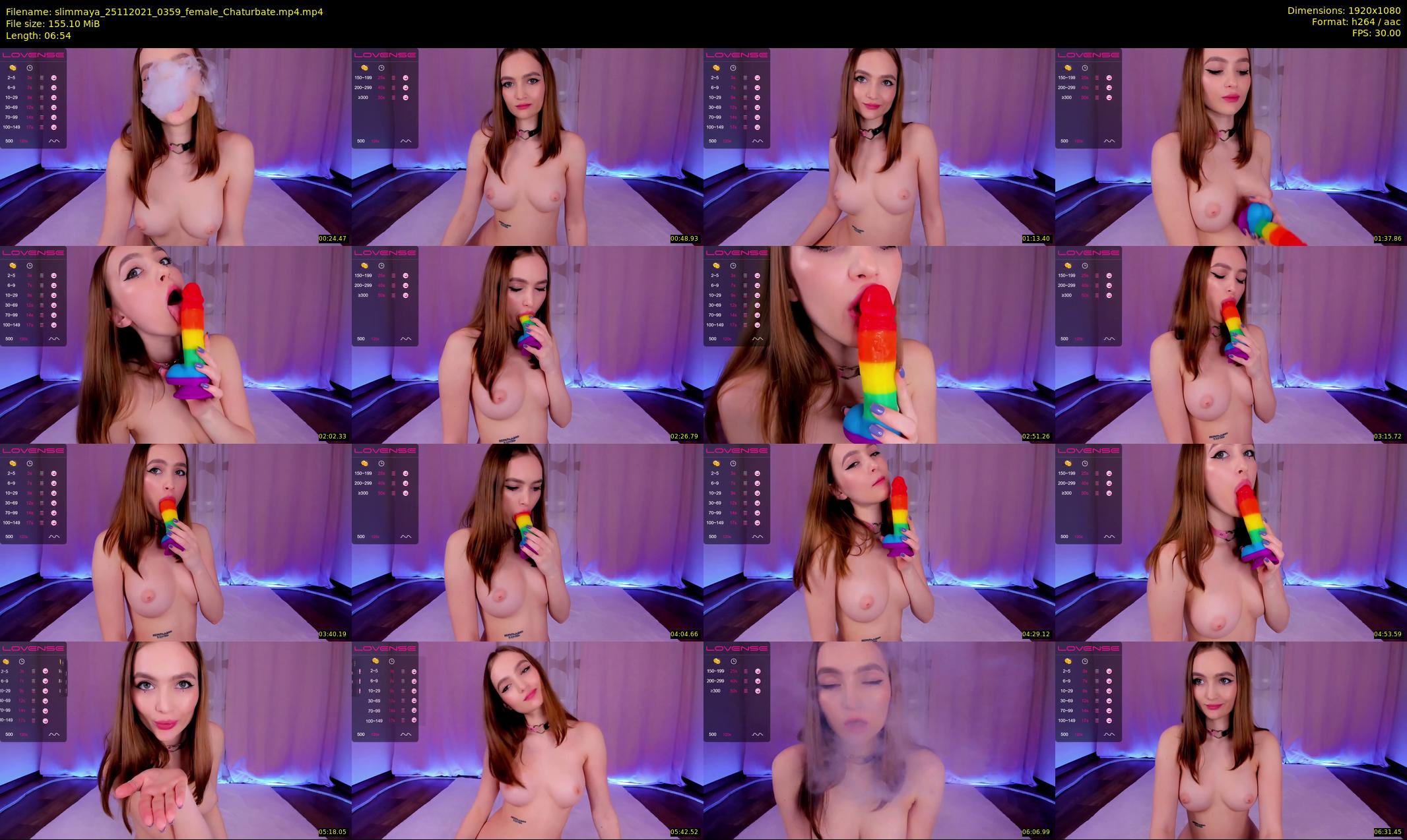 slimmaya — 7 minute Chaturbate female cam show recording, 1080p, Nov 25, 2021