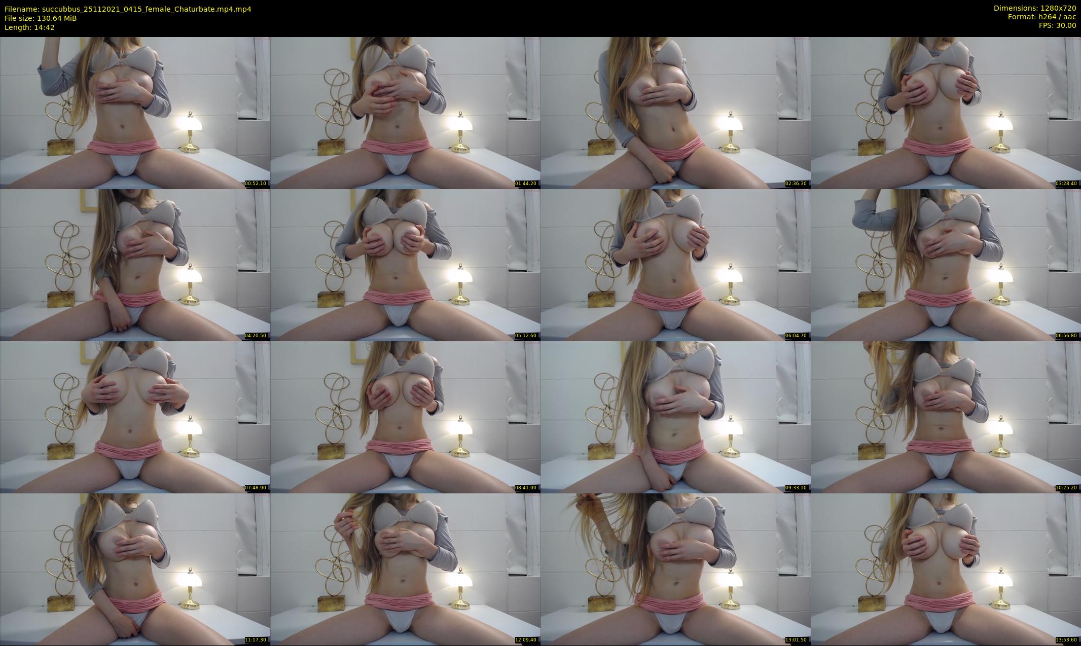 succubbus — 15 minute Chaturbate female cam show recording, 720p, Nov 25, 2021