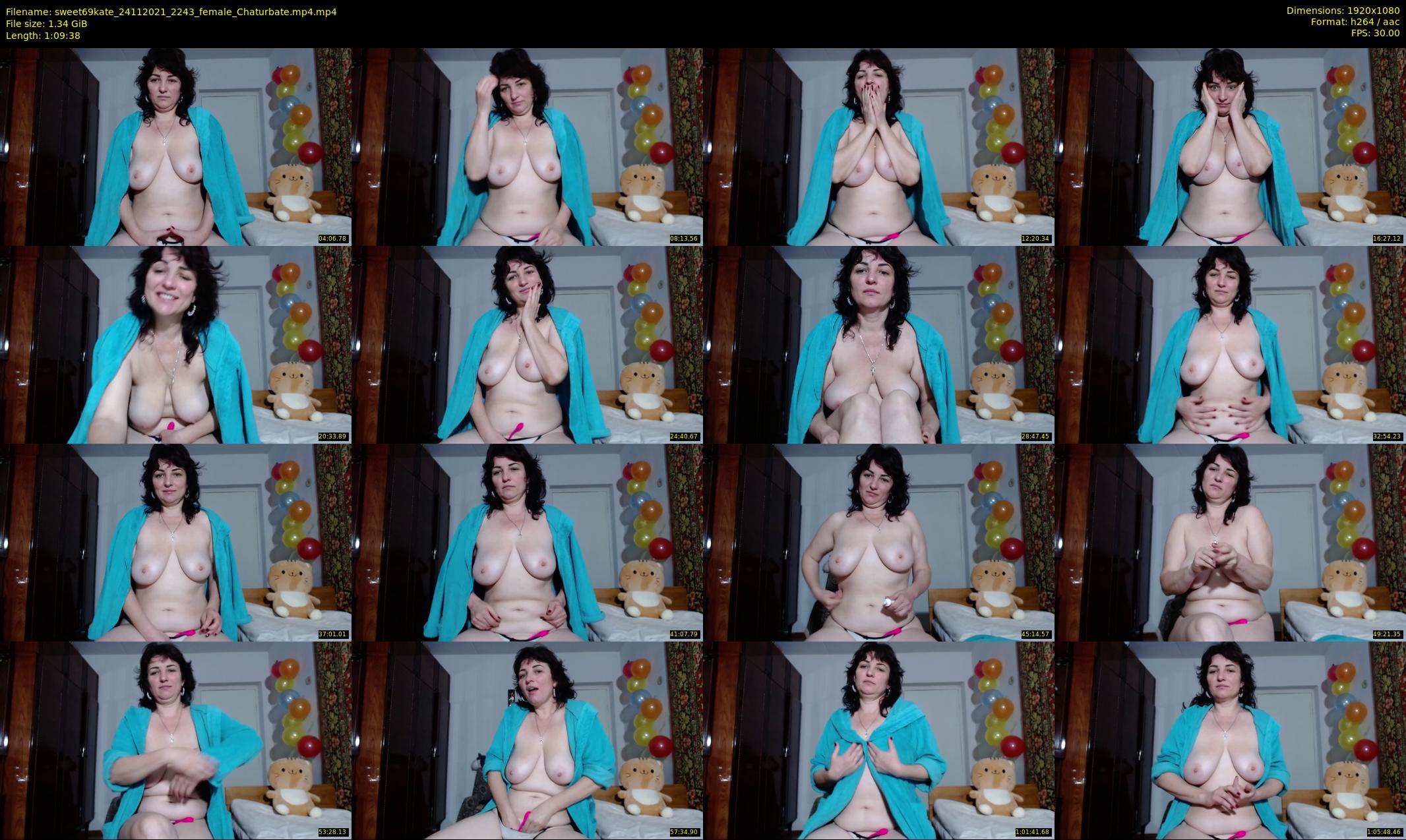 sweet69kate — 70 minute Chaturbate female cam show recording, 1080p, Nov 24, 2021