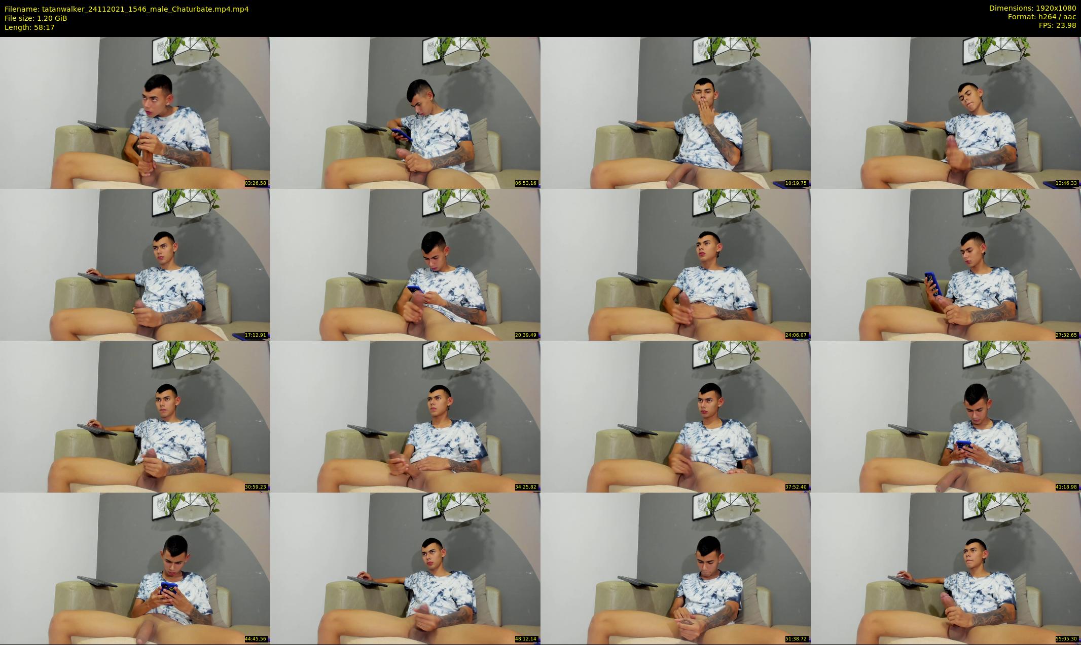 tatanwalker — 59 minute Chaturbate male cam show recording, 1080p, Nov 24, 2021