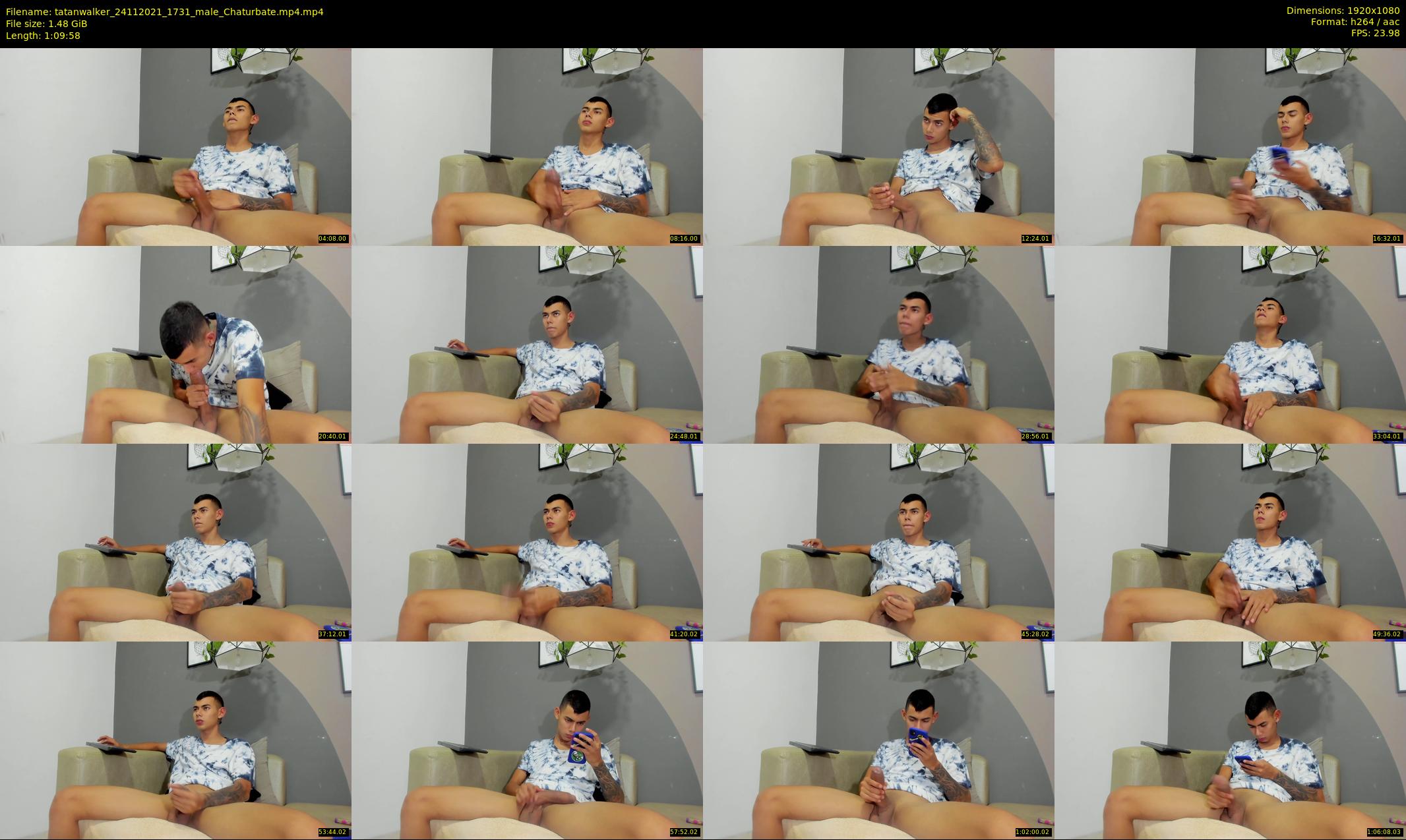 tatanwalker — 70 minute Chaturbate male cam show recording, 1080p, Nov 24, 2021