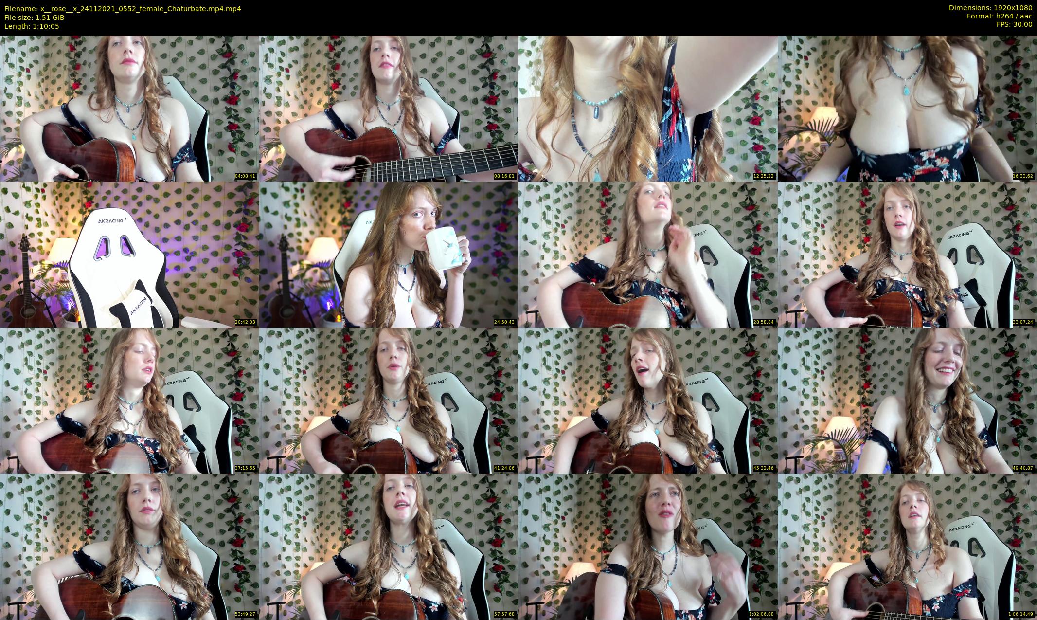 x__rose__x — 71 minute Chaturbate female cam show recording, 1080p, Nov 24, 2021