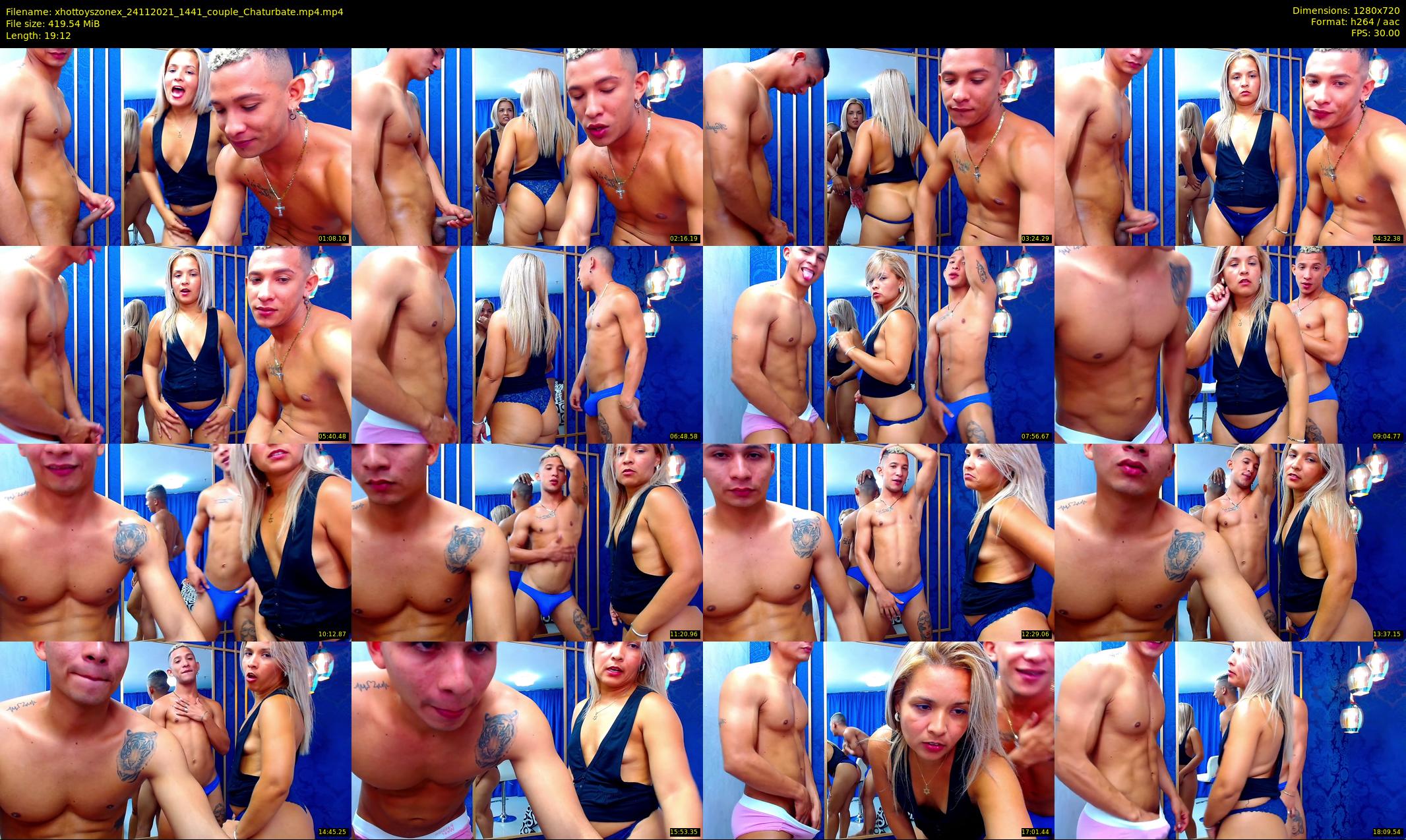 xhottoyszonex — 20 minute Chaturbate couple cam show recording, 720p, Nov 24, 2021