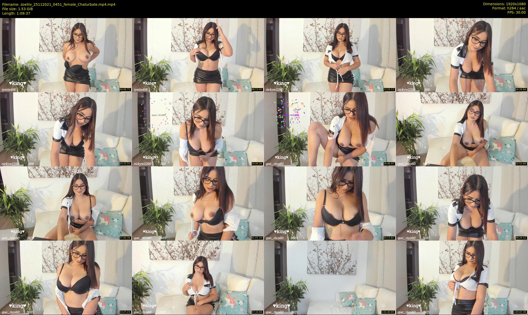 zoeliiv — 70 minute Chaturbate female cam show recording, 1080p, Nov 25, 2021