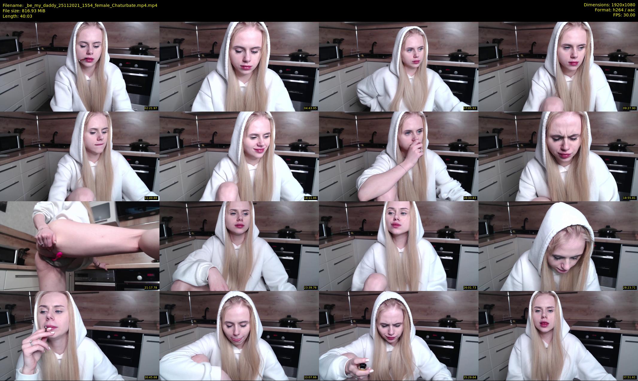 _be_my_daddy — 41 minute Chaturbate female cam show recording, 1080p, Nov 25, 2021