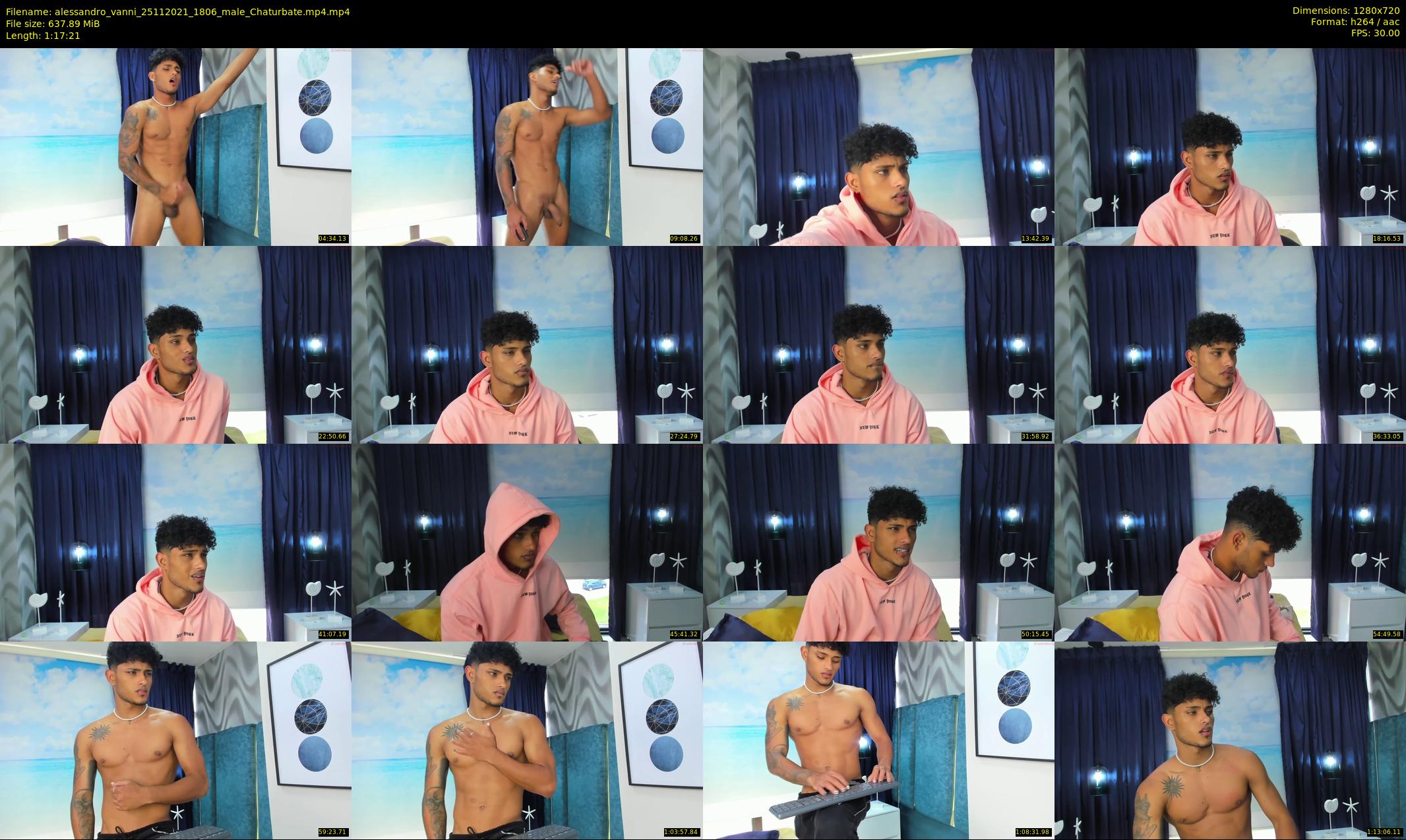 alessandro_vanni — 78 minute Chaturbate male cam show recording, 720p, Nov 25, 2021