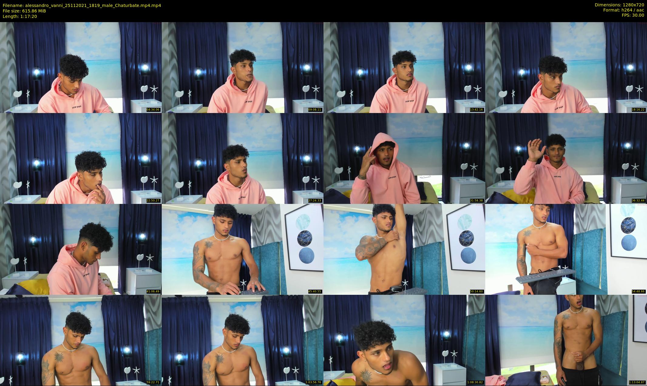 alessandro_vanni — 78 minute Chaturbate male cam show recording, 720p, Nov 25, 2021