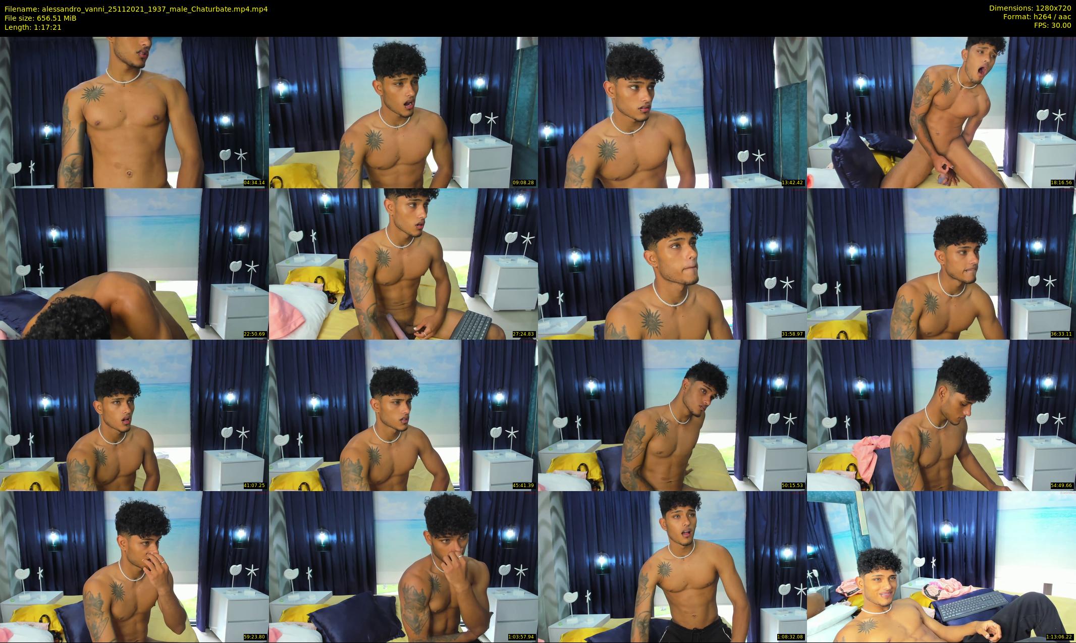 alessandro_vanni — 78 minute Chaturbate male cam show recording, 720p, Nov 25, 2021