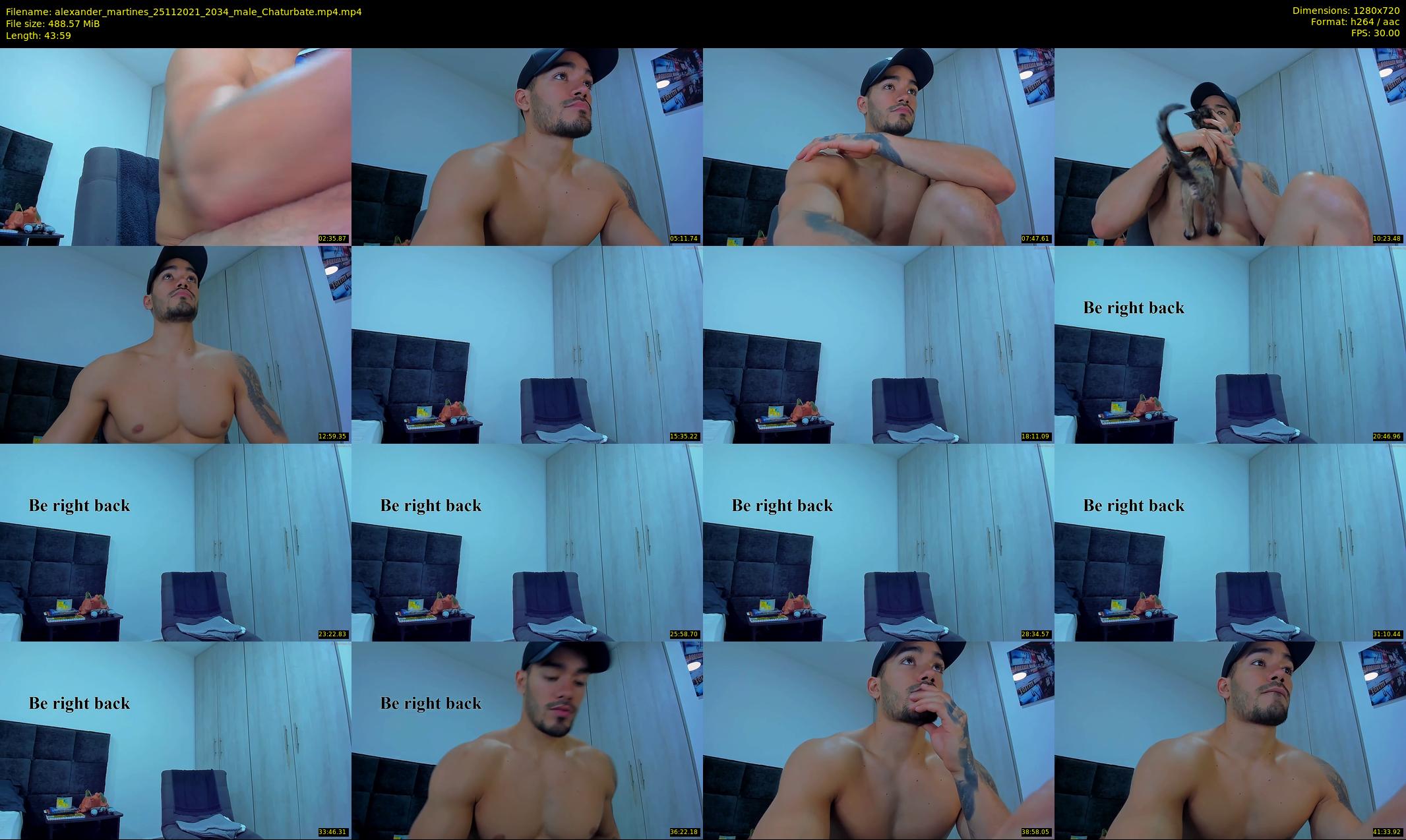 alexander_martines — 44 minute Chaturbate male cam show recording, 720p, Nov 25, 2021