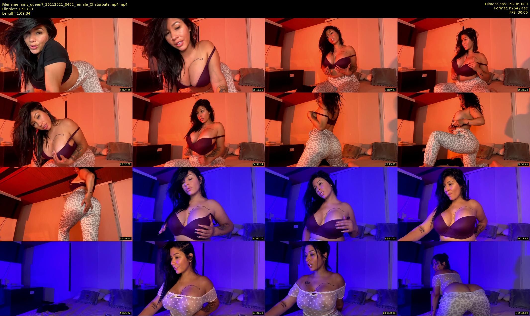 amy_queen7 — 70 minute Chaturbate female cam show recording, 1080p, Nov 26, 2021