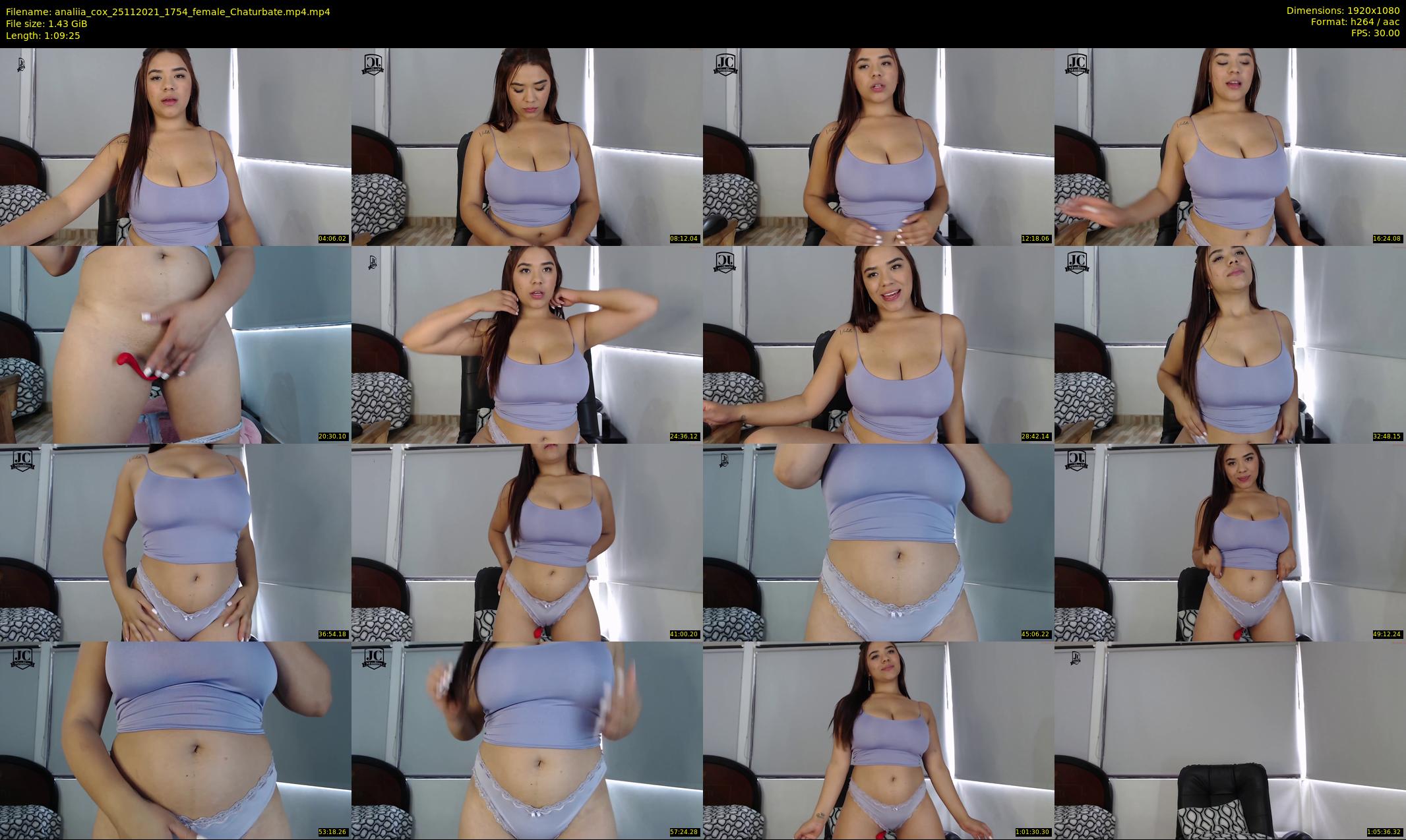 analiia_cox — 70 minute Chaturbate female cam show recording, 1080p, Nov 25, 2021