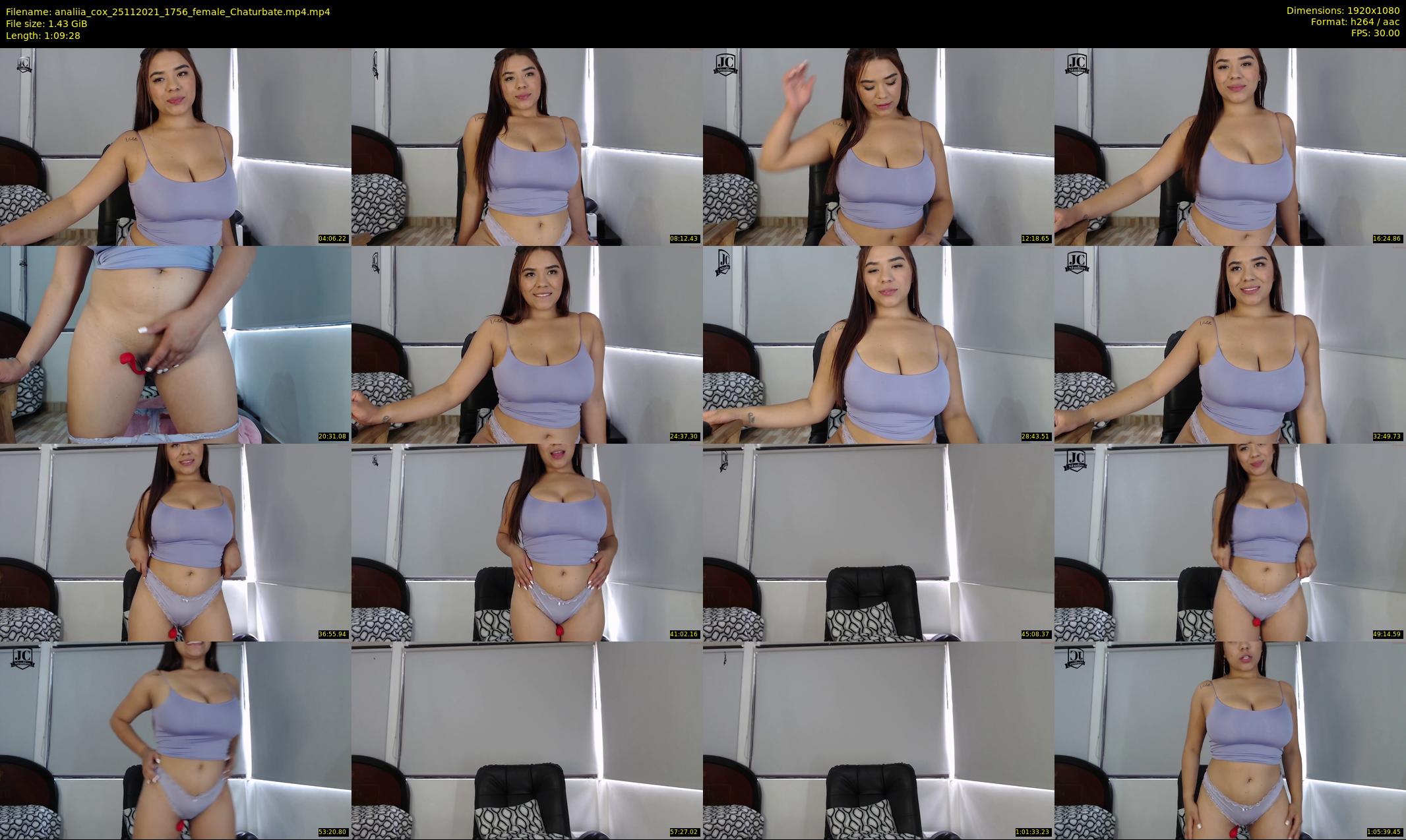 analiia_cox — 70 minute Chaturbate female cam show recording, 1080p, Nov 25, 2021