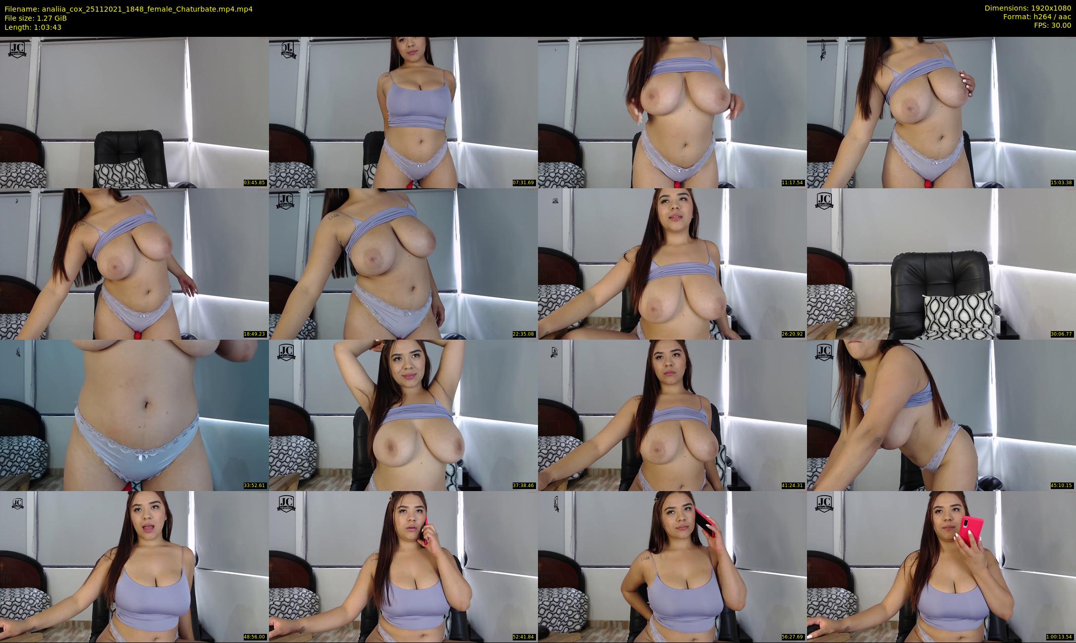 analiia_cox — 64 minute Chaturbate female cam show recording, 1080p, Nov 25, 2021
