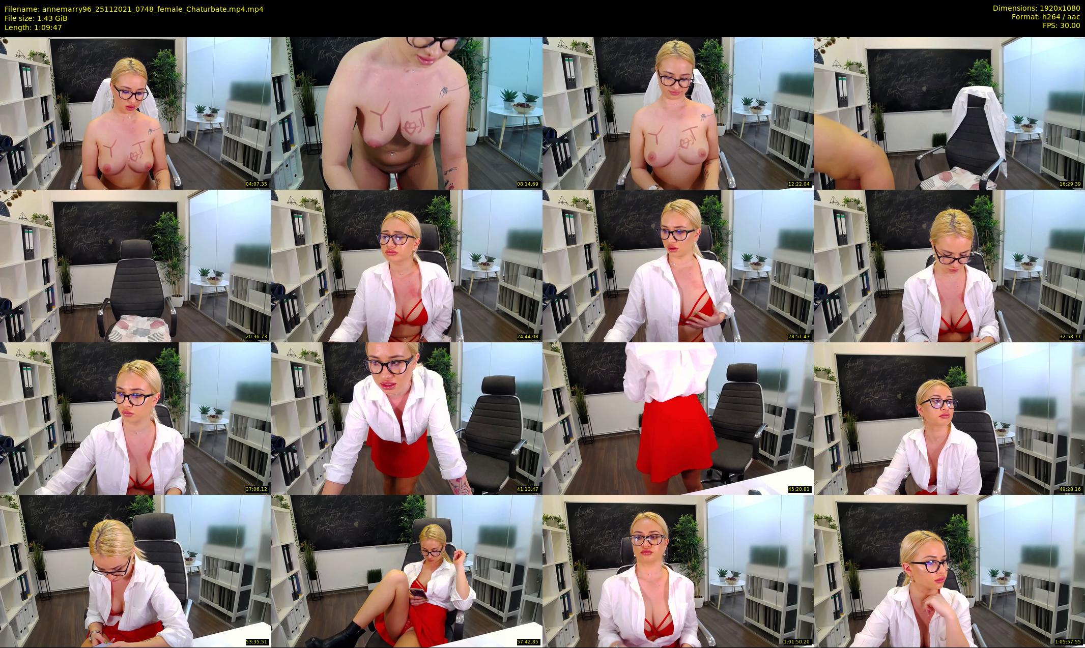 annemarry96 — 70 minute Chaturbate female cam show recording, 1080p, Nov 25, 2021