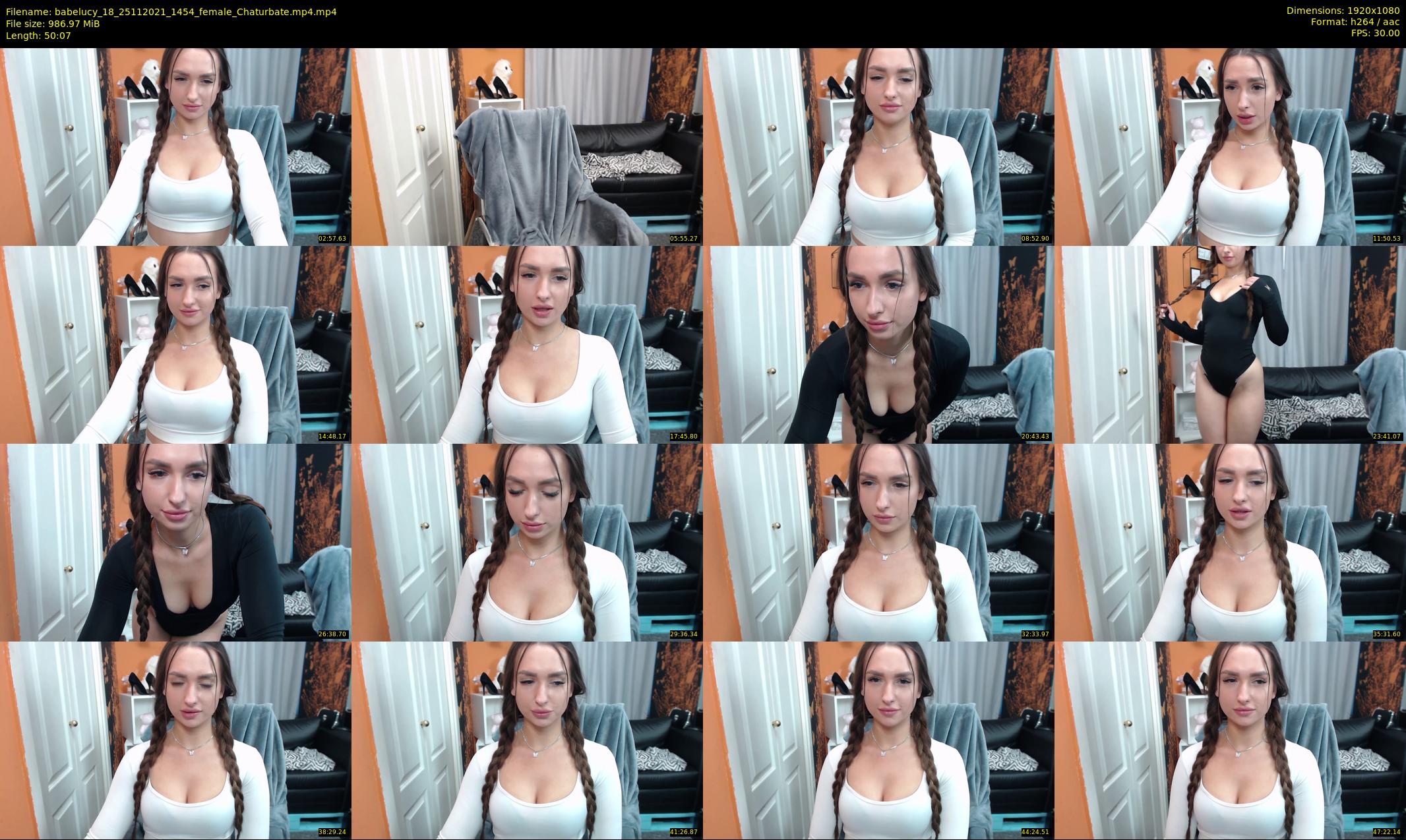 babelucy_18 — 51 minute Chaturbate female cam show recording, 1080p, Nov 25, 2021