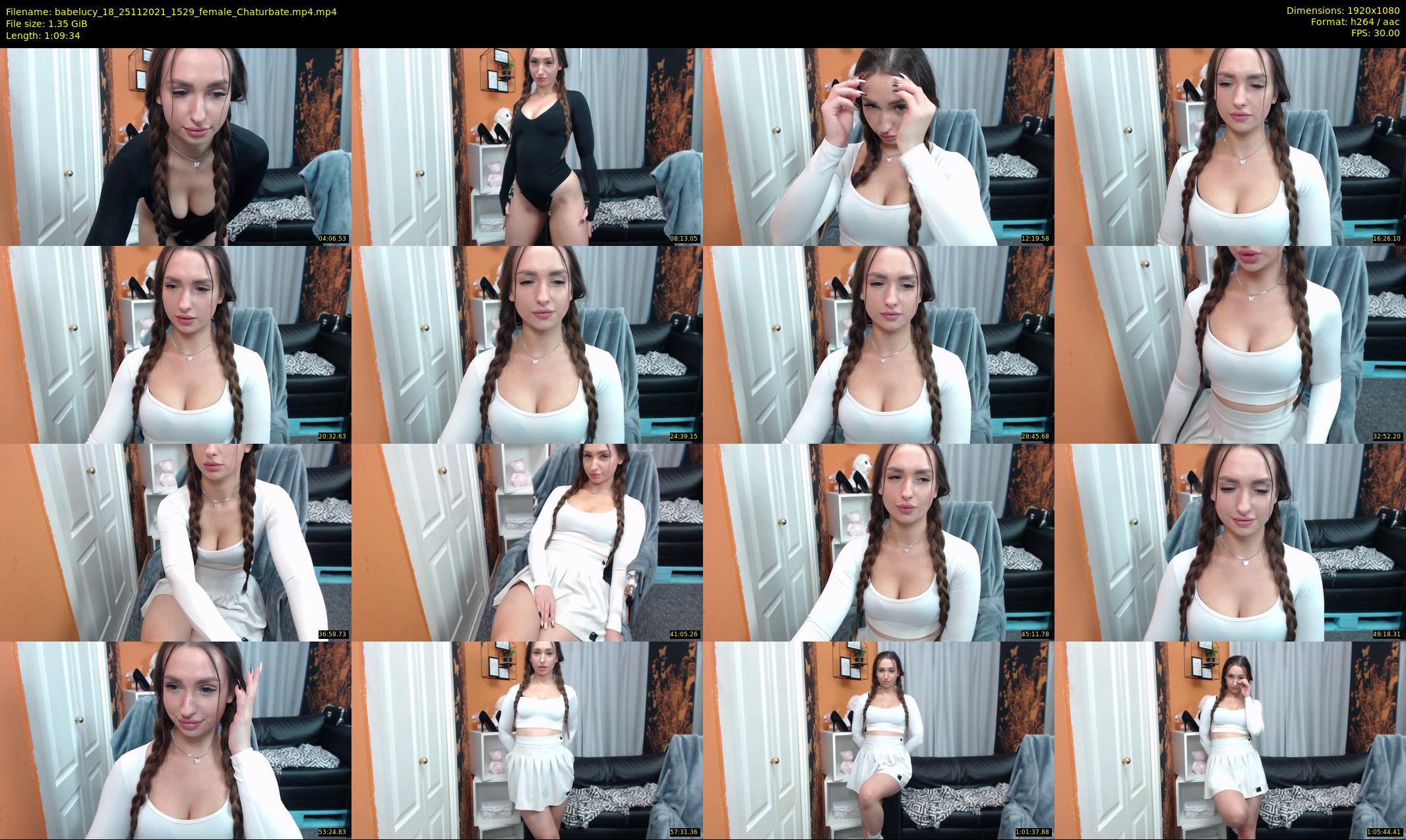 babelucy_18 — 70 minute Chaturbate female cam show recording, 1080p, Nov 25, 2021