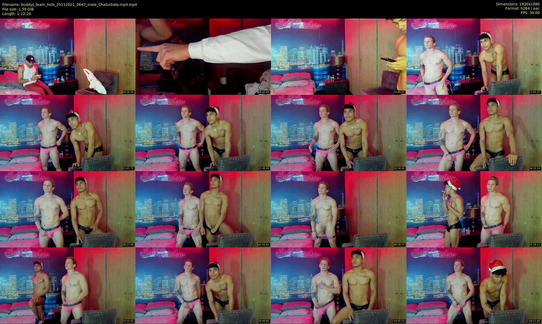 buddys_team_hots — 73 minute Chaturbate couple cam show recording, 1080p, Nov 25, 2021