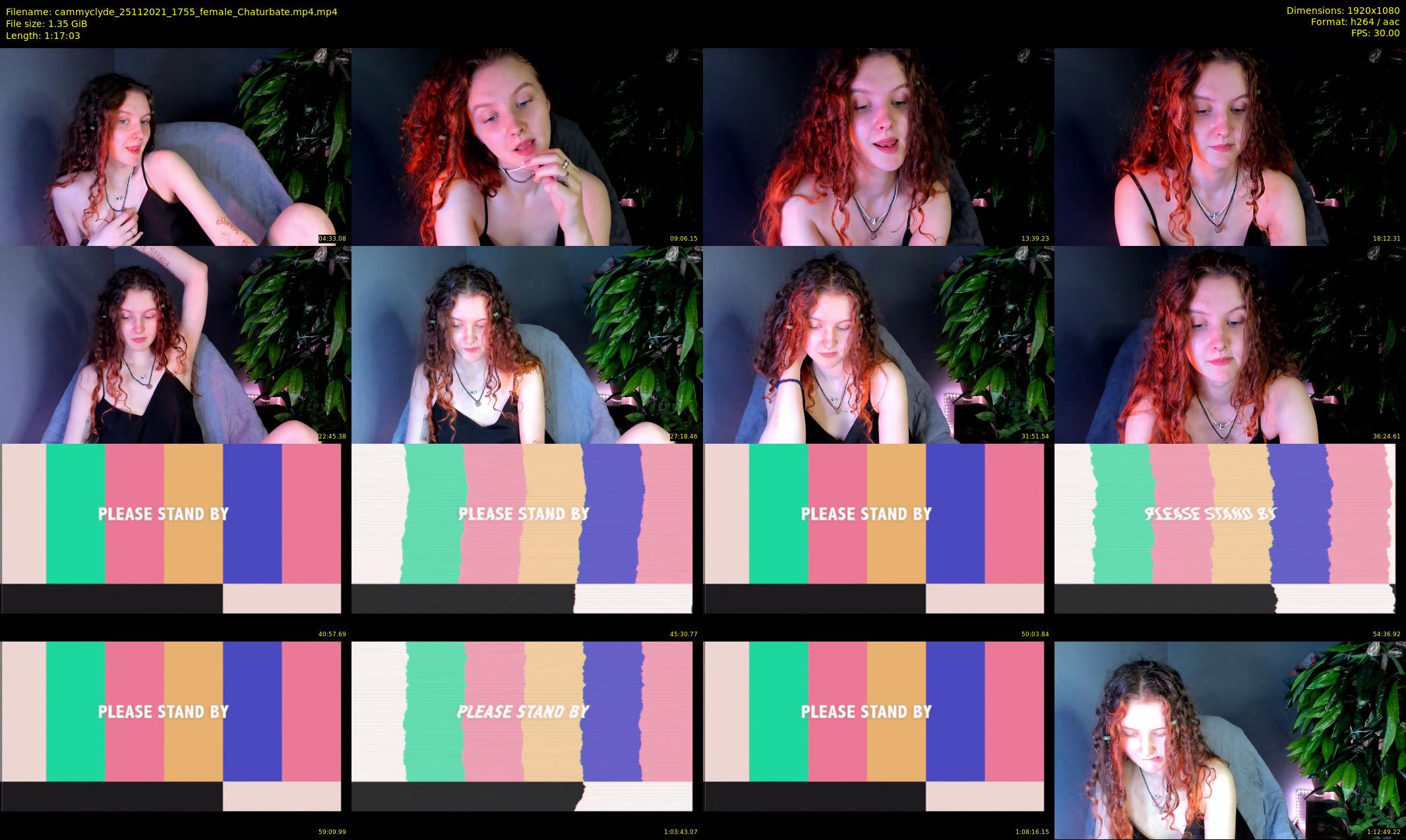 cammyclyde — 78 minute Chaturbate female cam show recording, 1080p, Nov 25, 2021