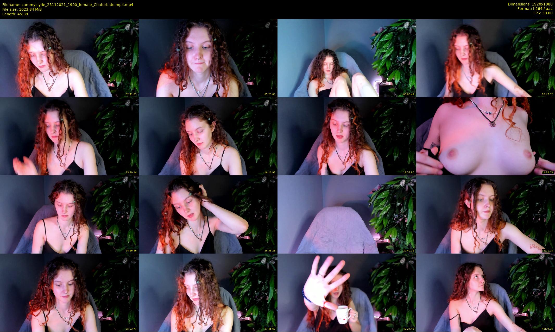 cammyclyde — 46 minute Chaturbate female cam show recording, 1080p, Nov 25, 2021