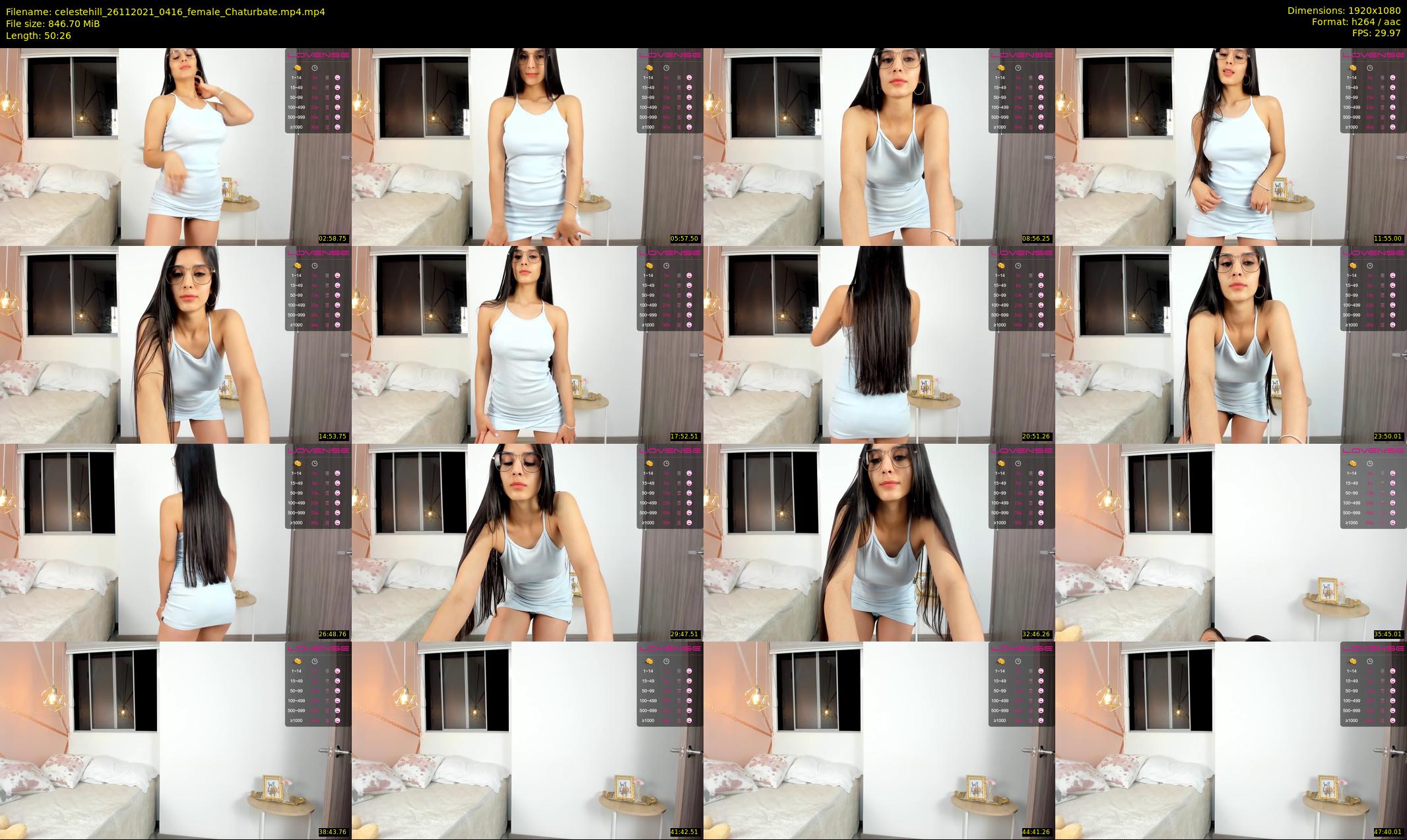 celestehill — 51 minute Chaturbate female cam show recording, 1080p, Nov 26, 2021