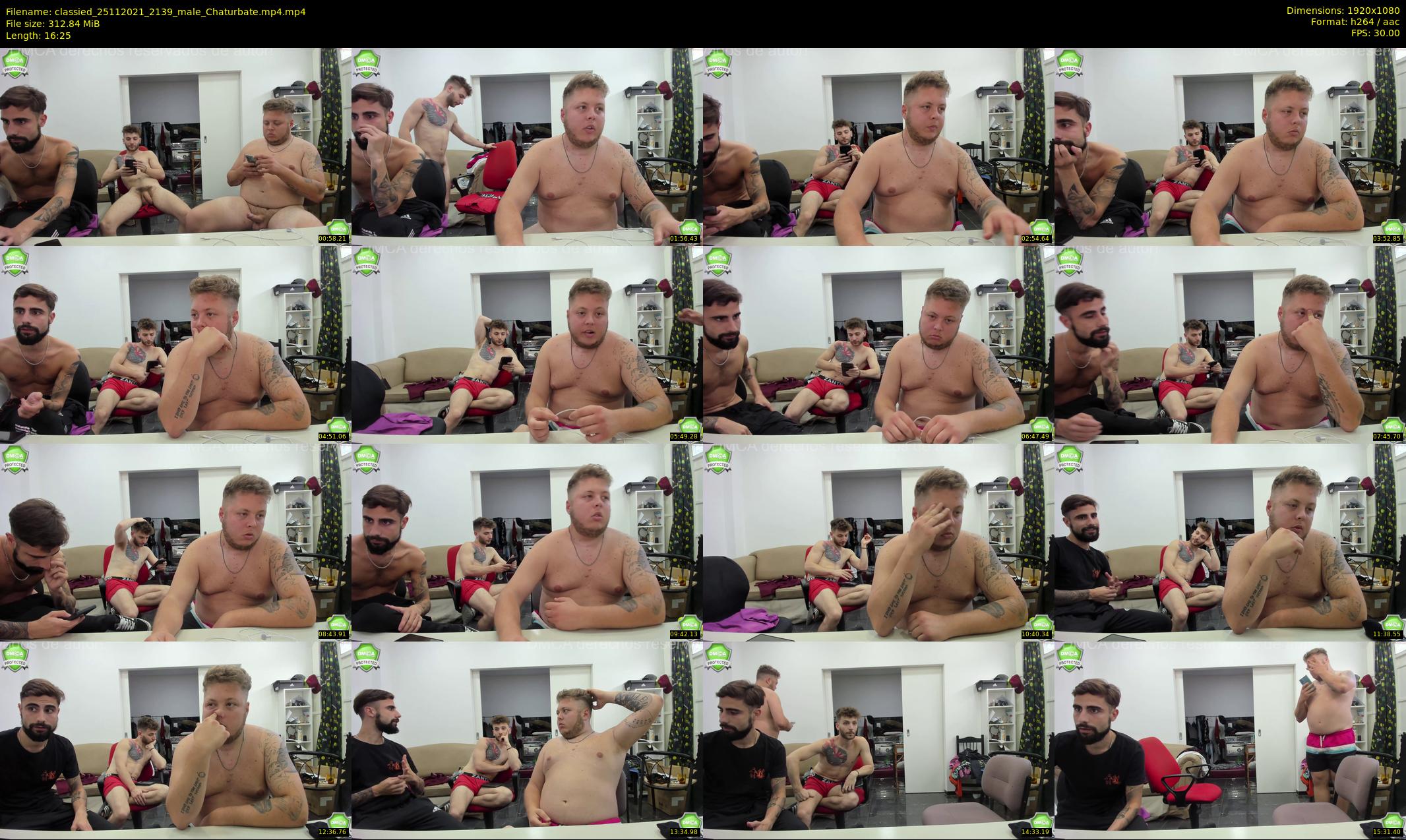classied — 17 minute Chaturbate male cam show recording, 1080p, Nov 25, 2021