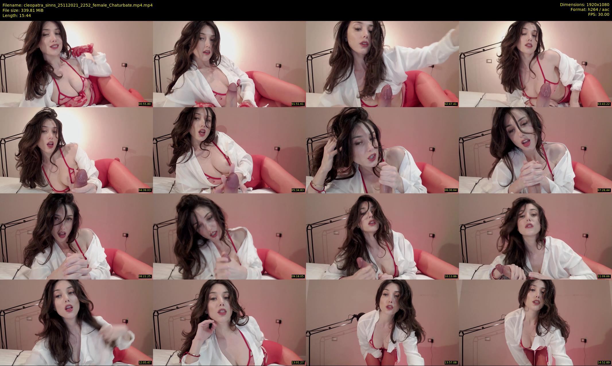 cleopatra_sinns — 16 minute Chaturbate female cam show recording, 1080p, Nov 25, 2021