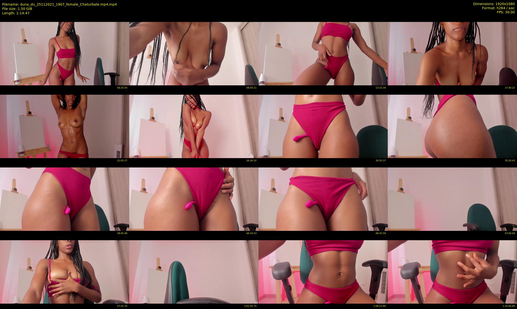 duna_du — 75 minute Chaturbate female cam show recording, 1080p, Nov 25, 2021