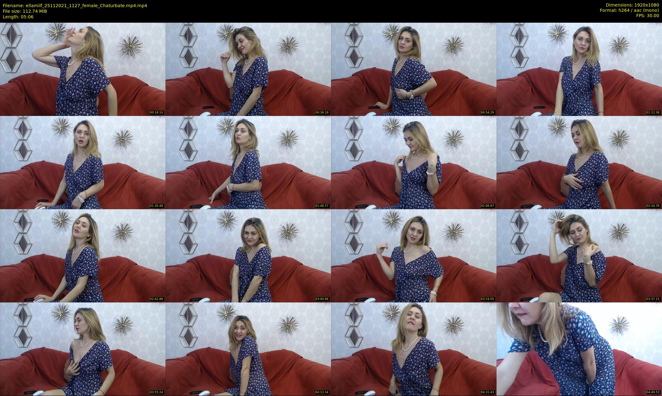 ellamilf — 6 minute Chaturbate female cam show recording, 1080p, Nov 25, 2021