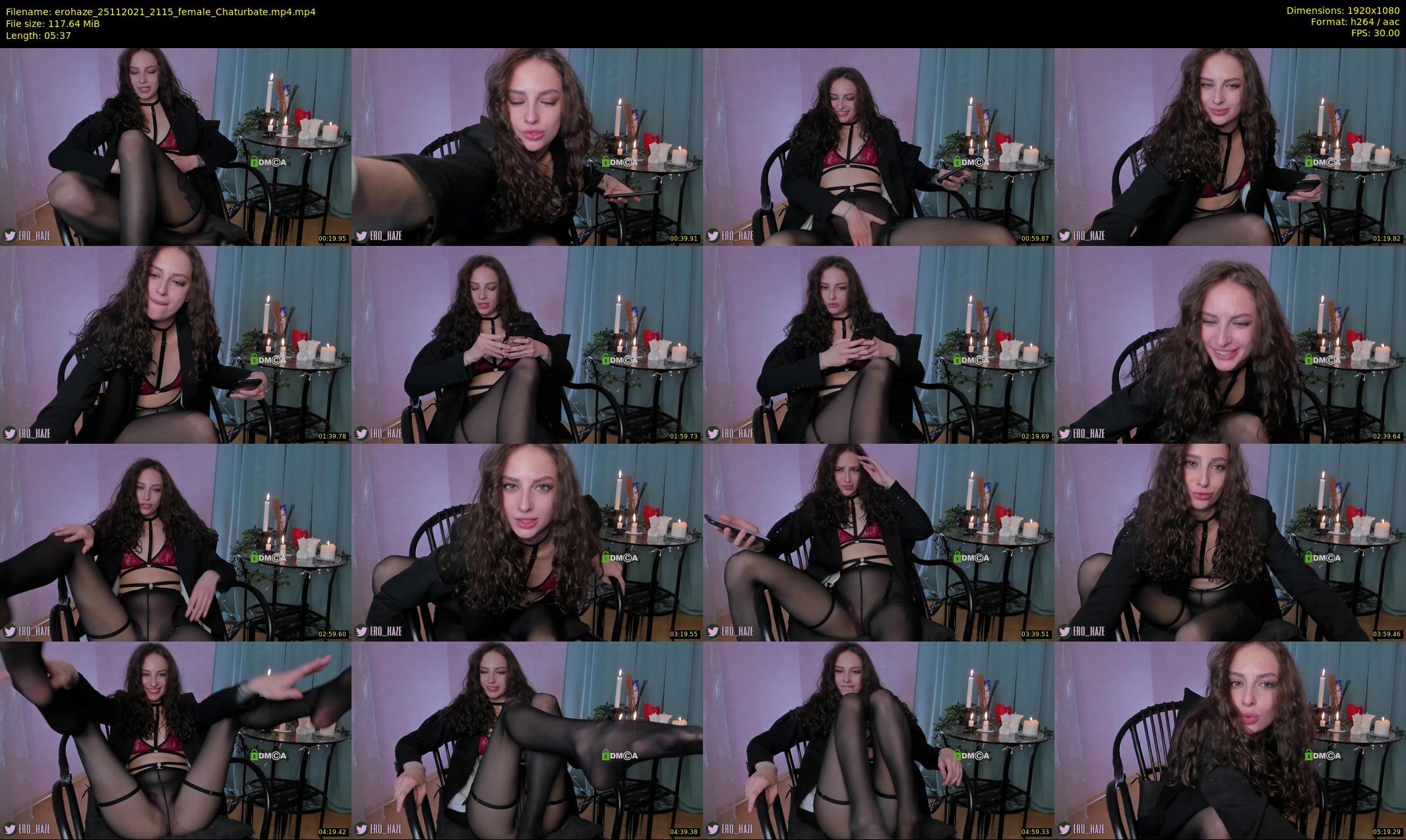 erohaze — 6 minute Chaturbate female cam show recording, 1080p, Nov 25, 2021