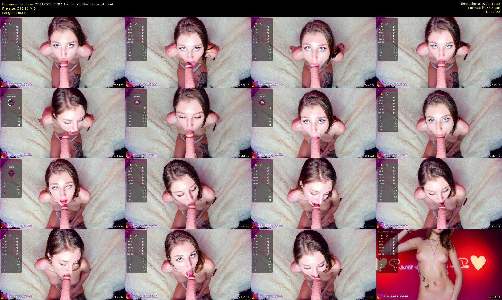 evalanis — 27 minute Chaturbate couple cam show recording, 1080p, Nov 25, 2021