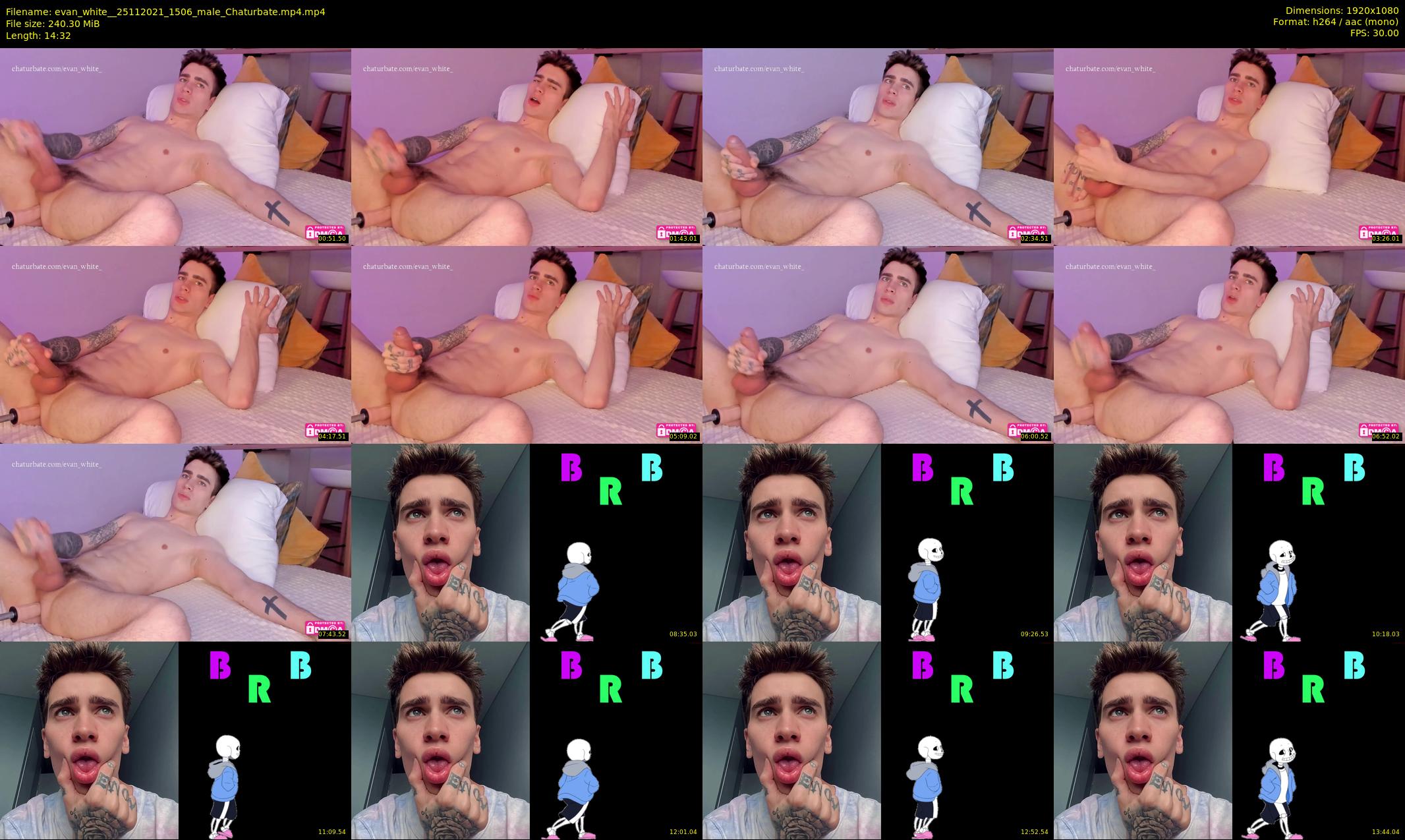 evan_white_ — 15 minute Chaturbate male cam show recording, 1080p, Nov 25, 2021