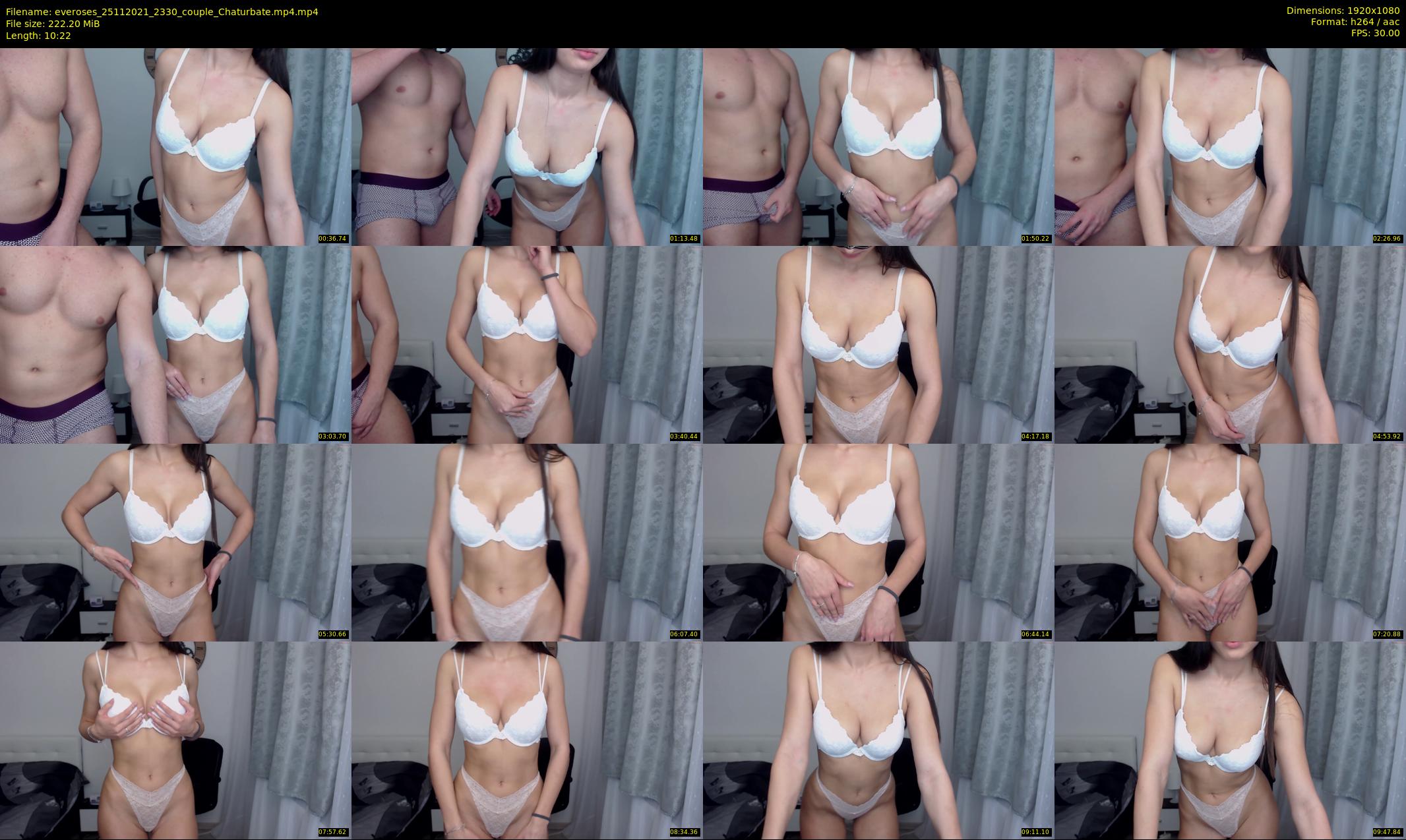everoses — 11 minute Chaturbate couple cam show recording, 1080p, Nov 25, 2021
