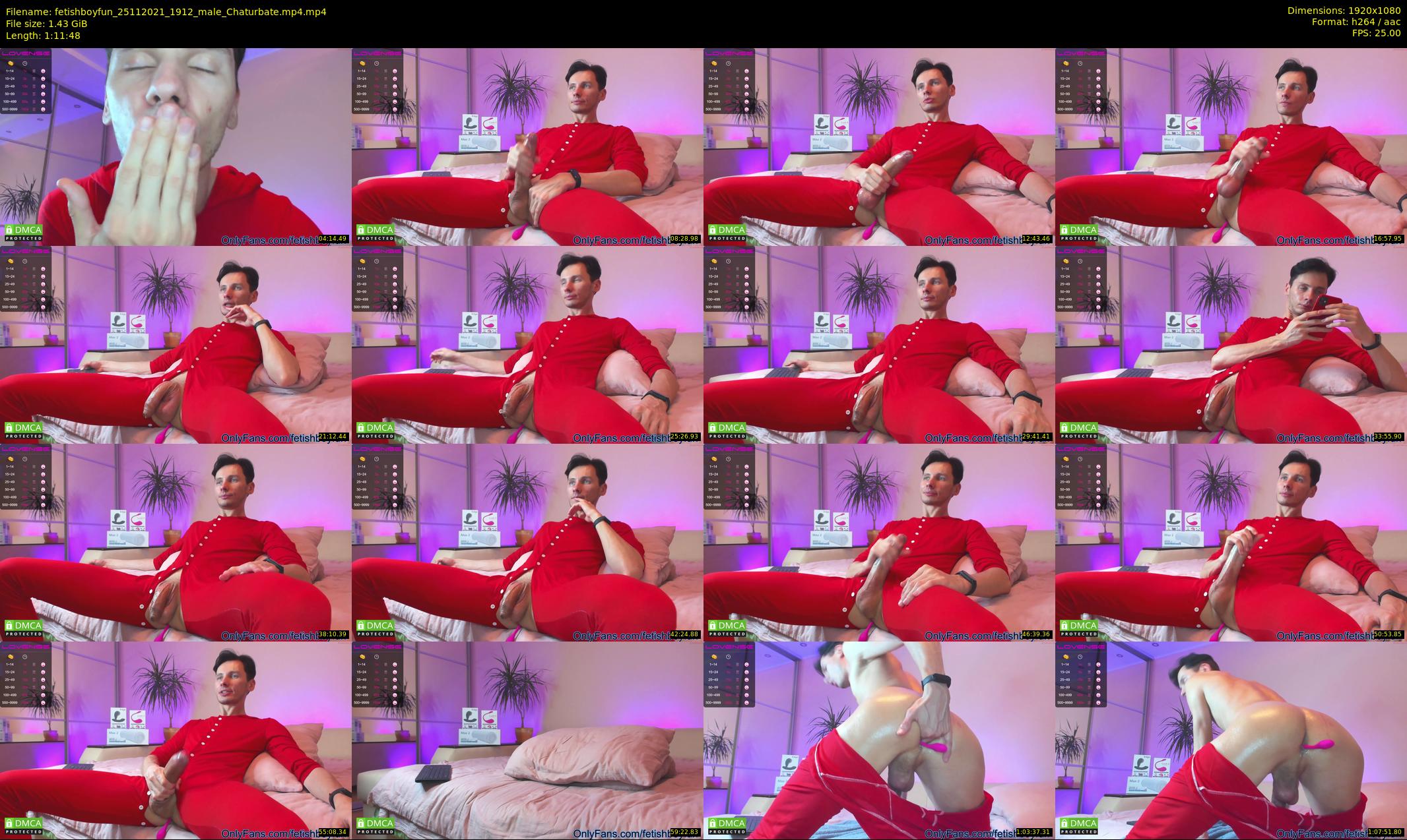 fetishboyfun — 72 minute Chaturbate male cam show recording, 1080p, Nov 25, 2021