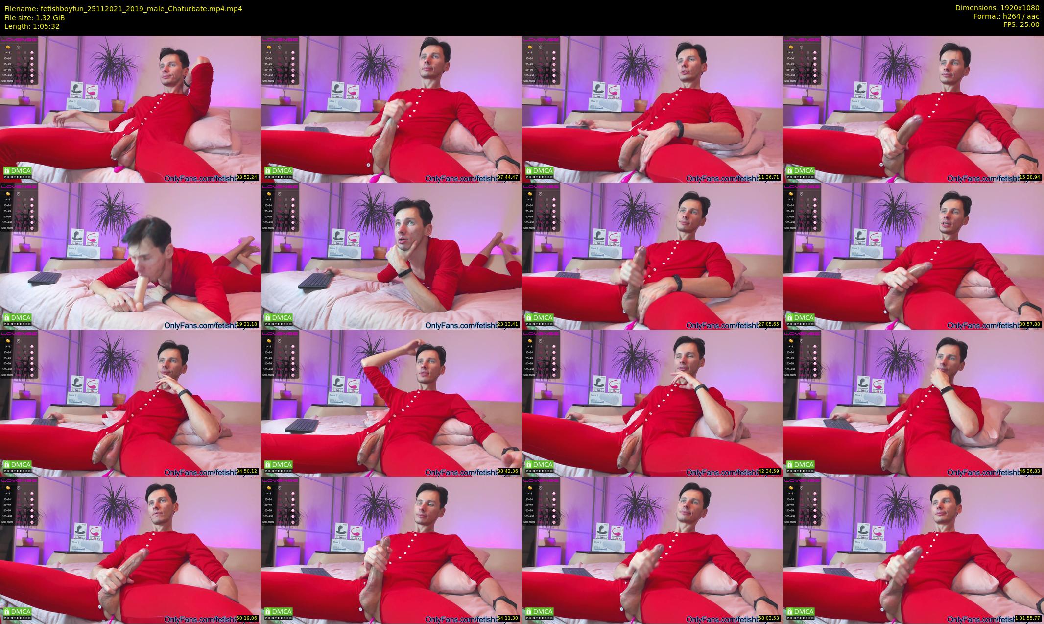 fetishboyfun — 66 minute Chaturbate male cam show recording, 1080p, Nov 25, 2021