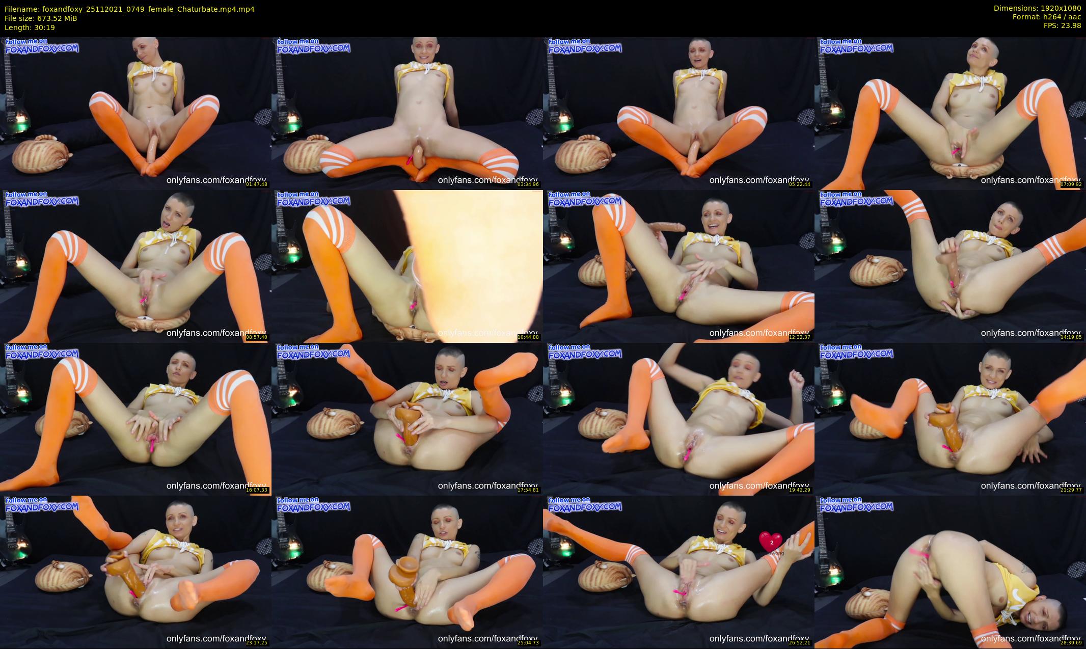 foxandfoxy — 31 minute Chaturbate couple cam show recording, 1080p, Nov 25, 2021