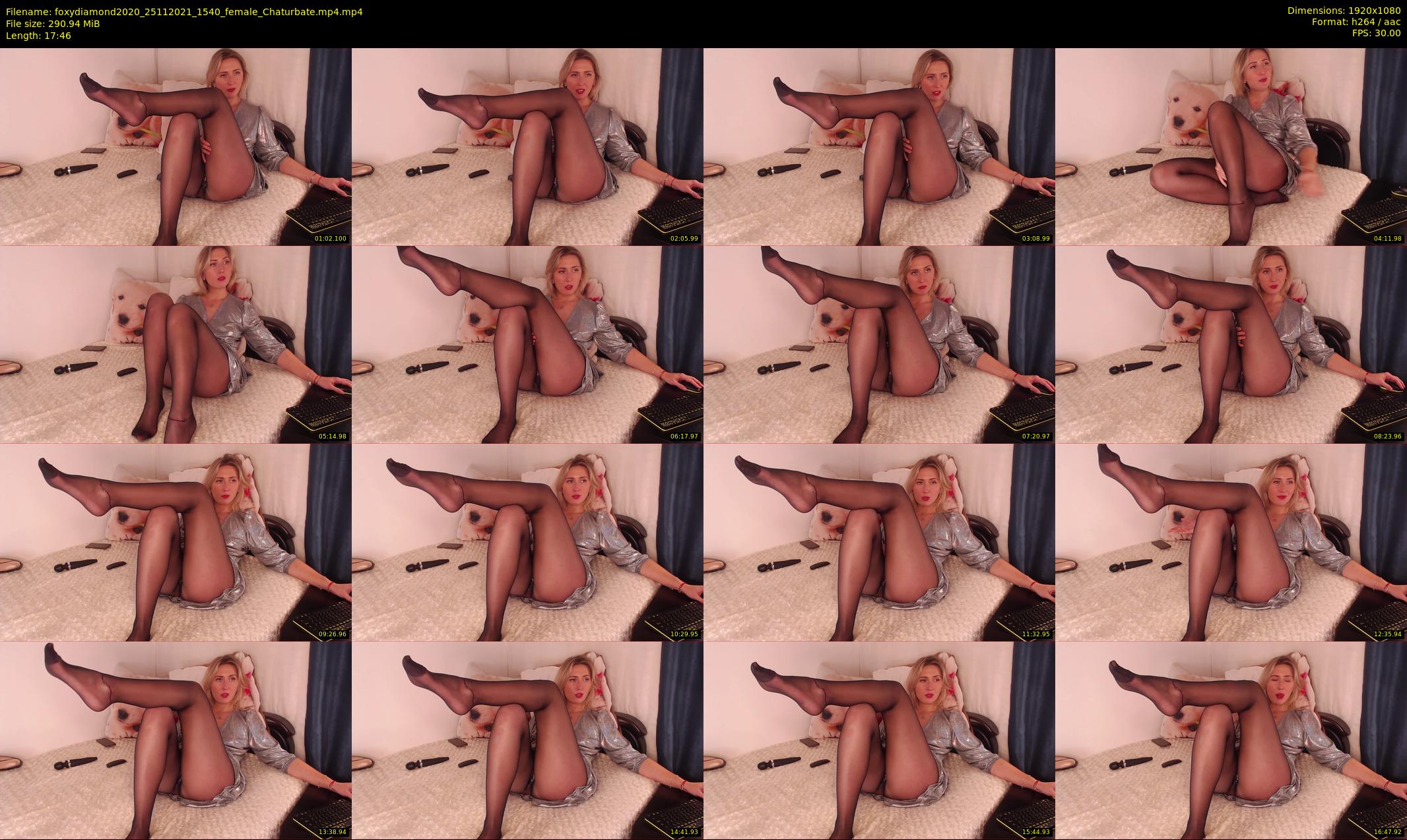 foxydiamond2020 — 18 minute Chaturbate female cam show recording, 1080p, Nov 25, 2021