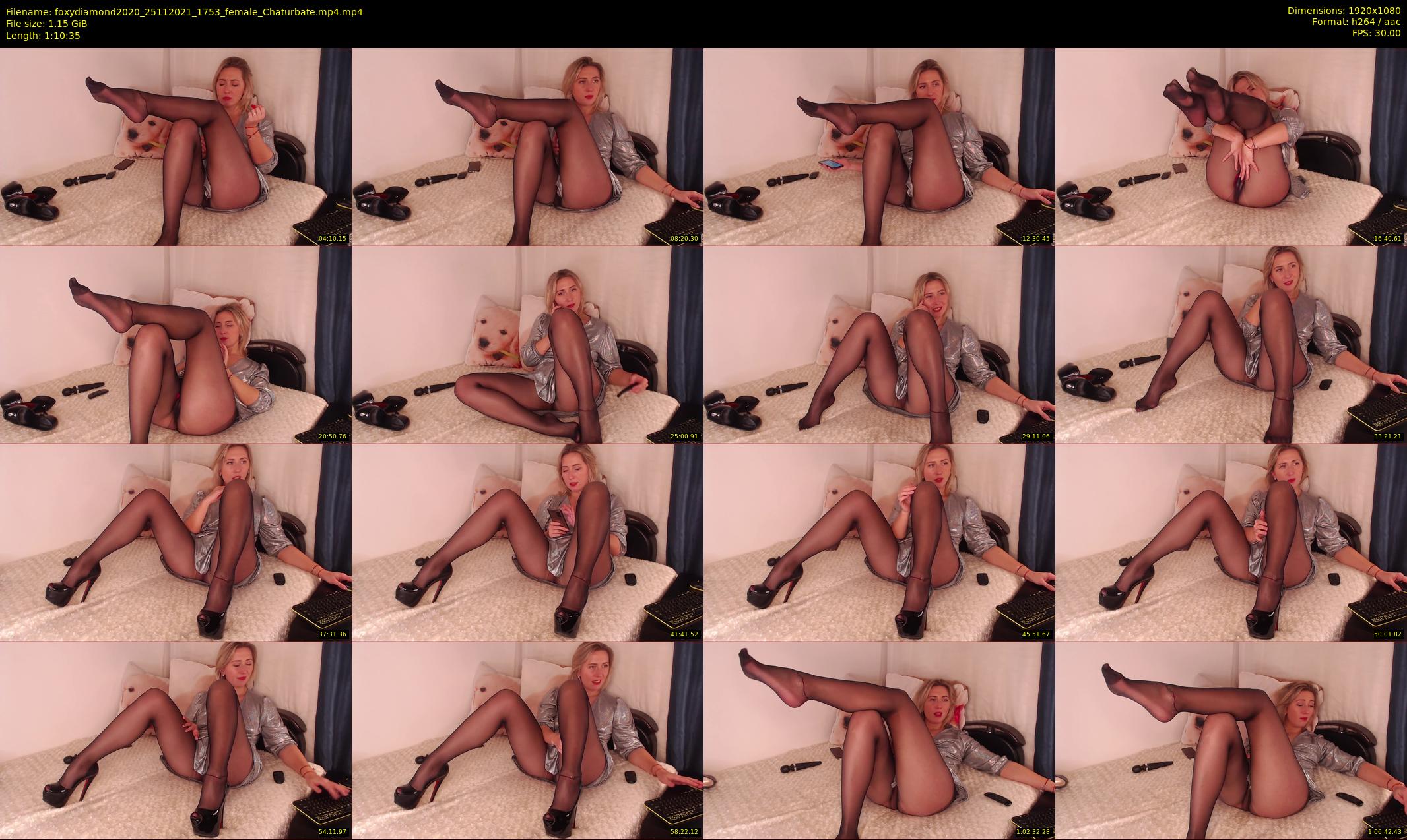 foxydiamond2020 — 71 minute Chaturbate female cam show recording, 1080p, Nov 25, 2021