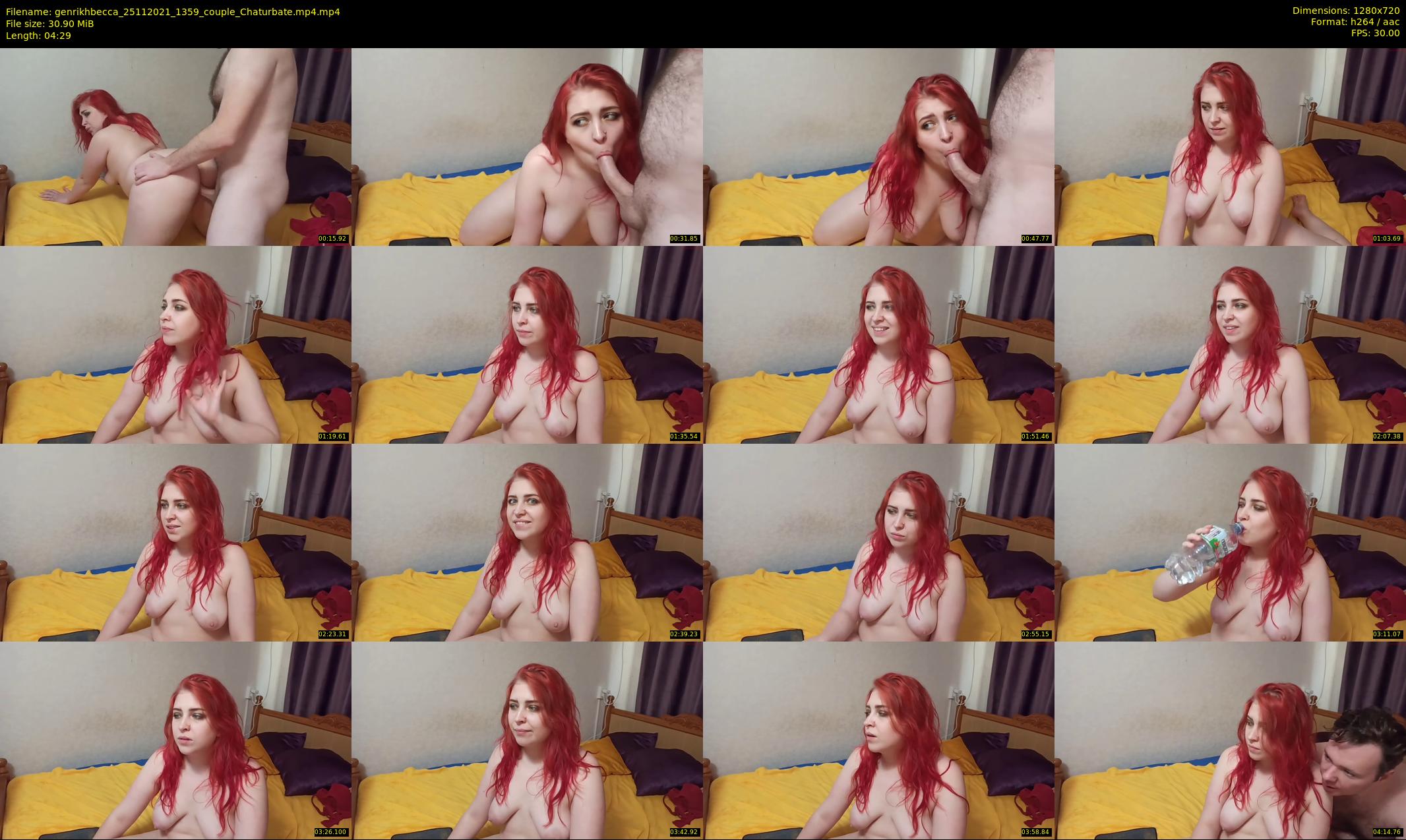 genrikhbecca — 5 minute Chaturbate couple cam show recording, 720p, Nov 25, 2021