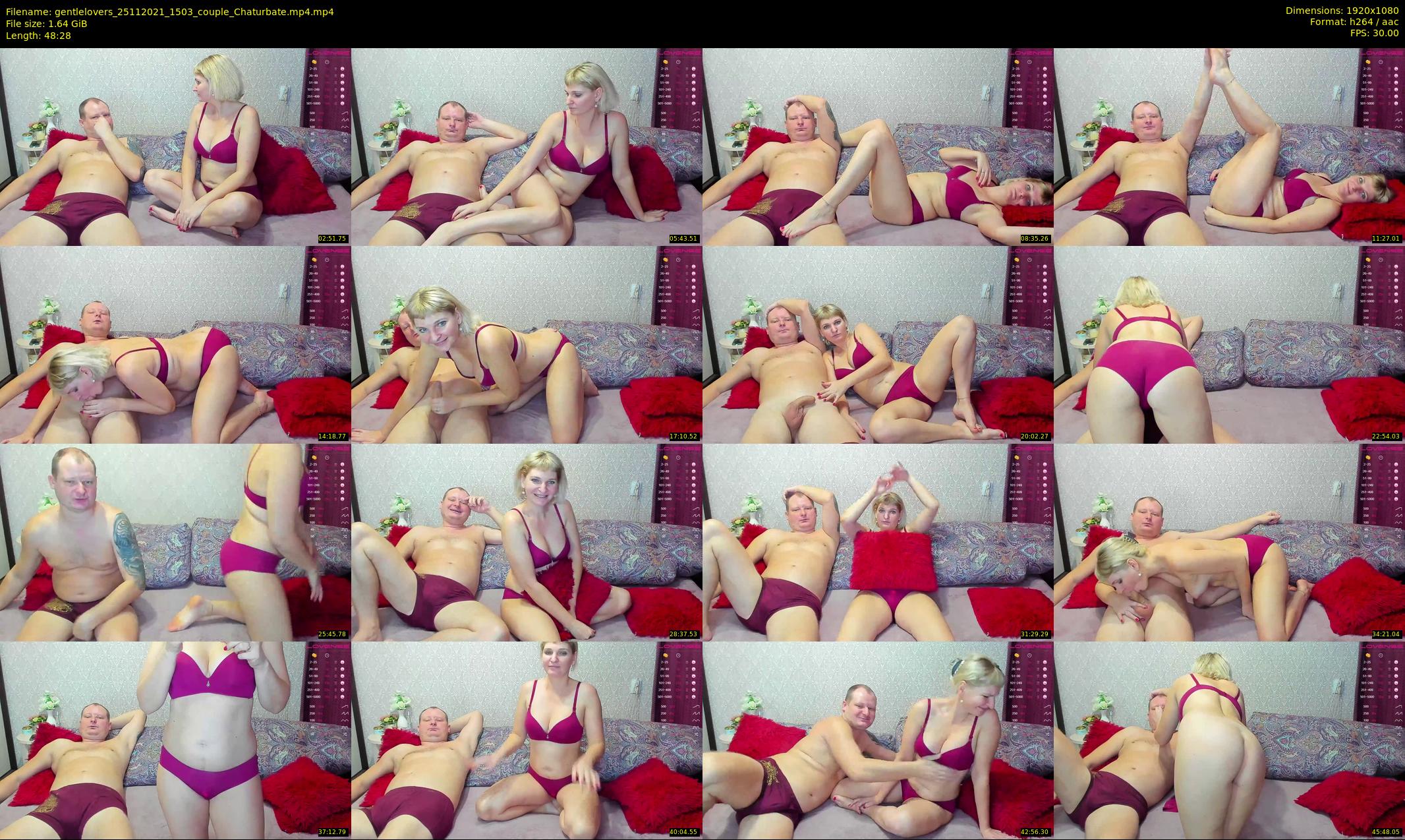 gentlelovers — 49 minute Chaturbate couple cam show recording, 1080p, Nov 25, 2021
