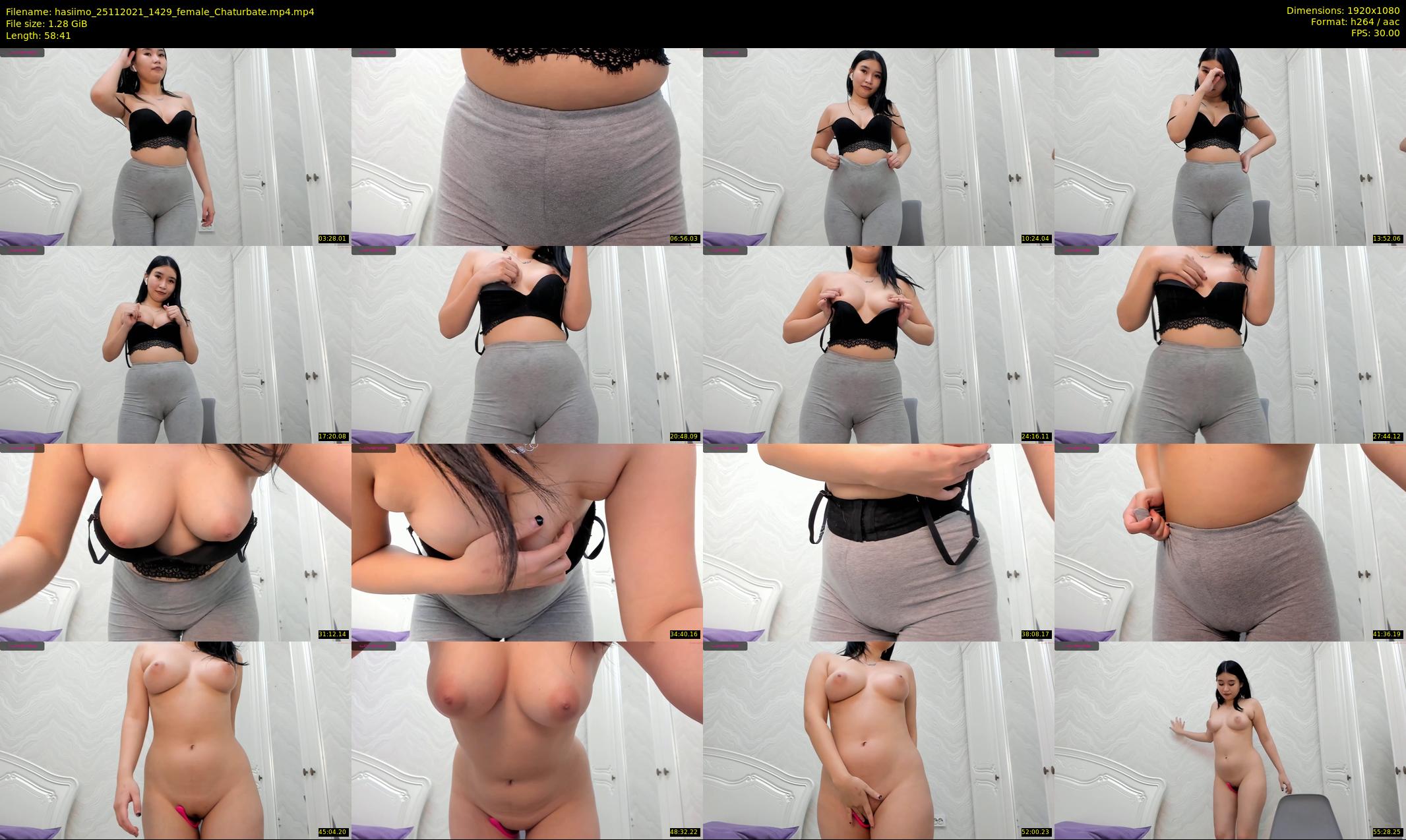 hasiimo — 59 minute Chaturbate female cam show recording, 1080p, Nov 25, 2021
