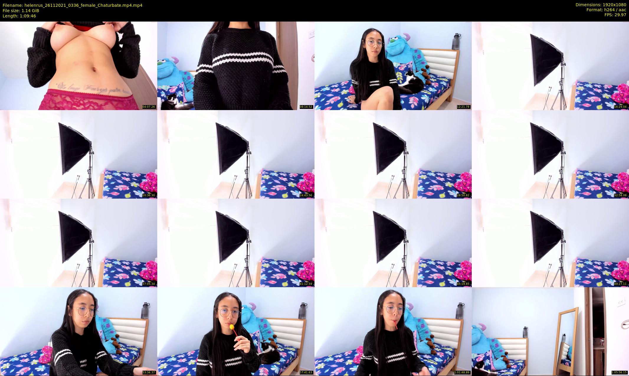 helenrus — 70 minute Chaturbate female cam show recording, 1080p, Nov 26, 2021