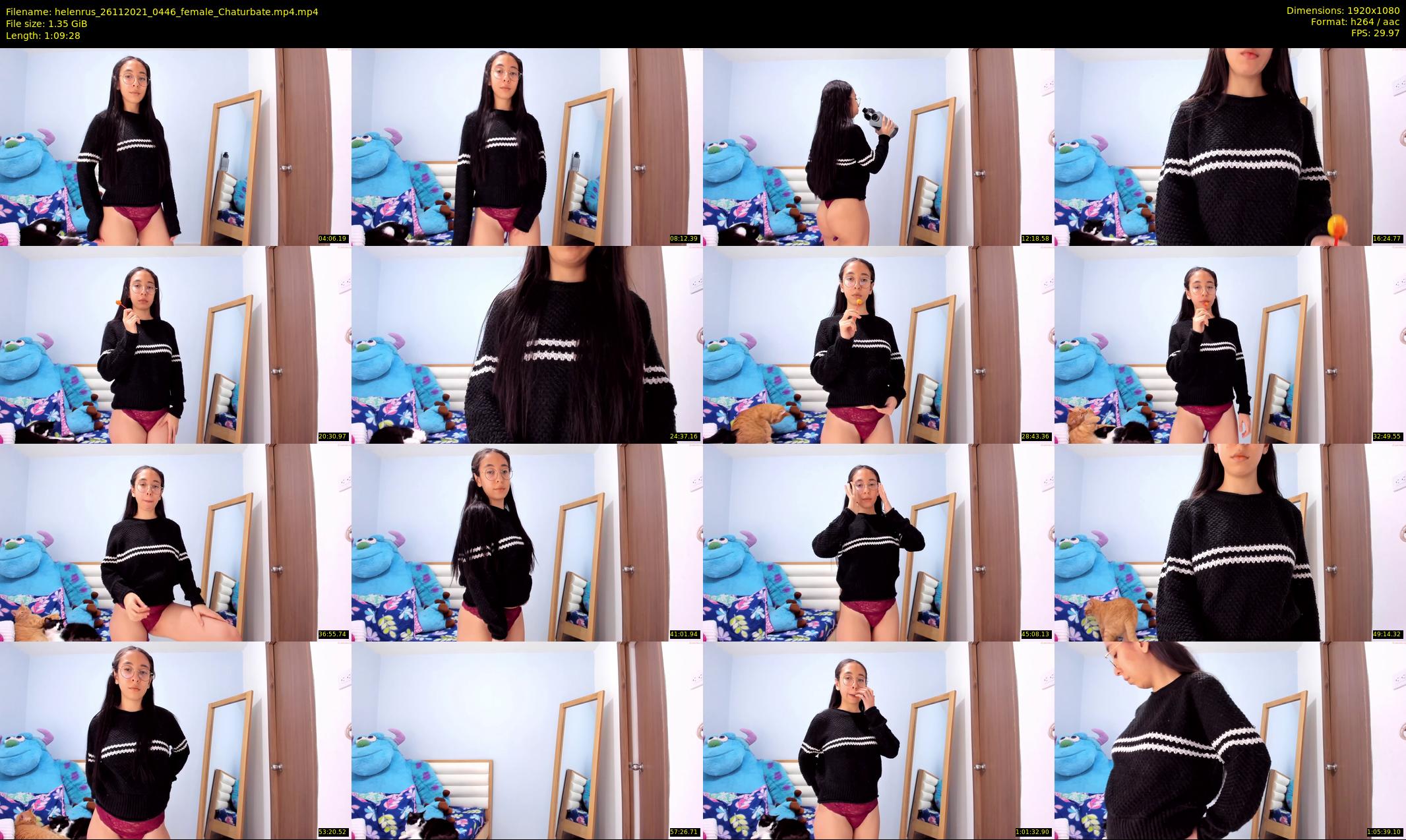 helenrus — 70 minute Chaturbate female cam show recording, 1080p, Nov 26, 2021