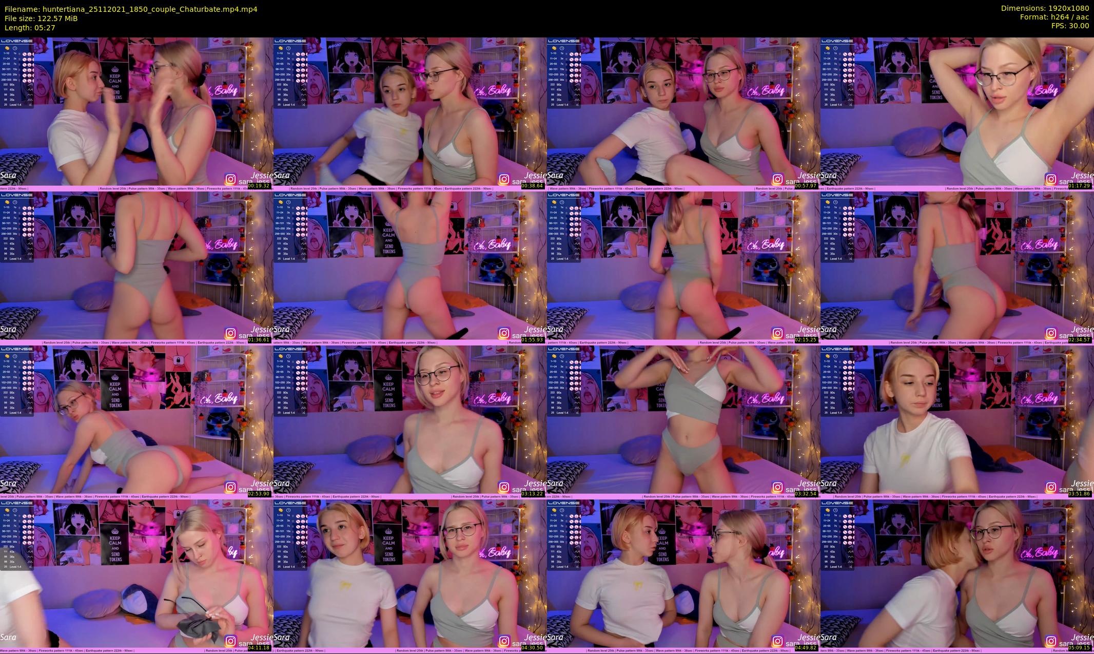 huntertiana — 6 minute Chaturbate female cam show recording, 1080p, Nov 25, 2021