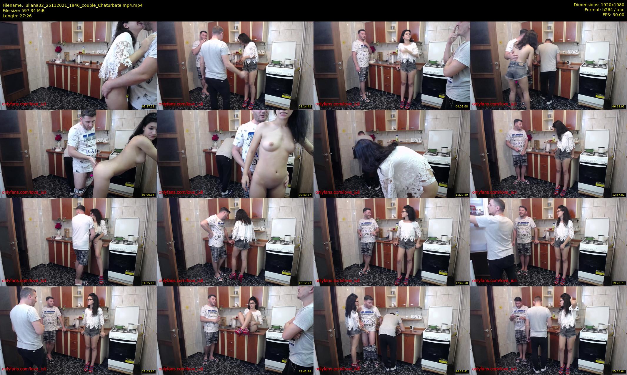 iuliana32 — 28 minute Chaturbate couple cam show recording, 1080p, Nov 25, 2021