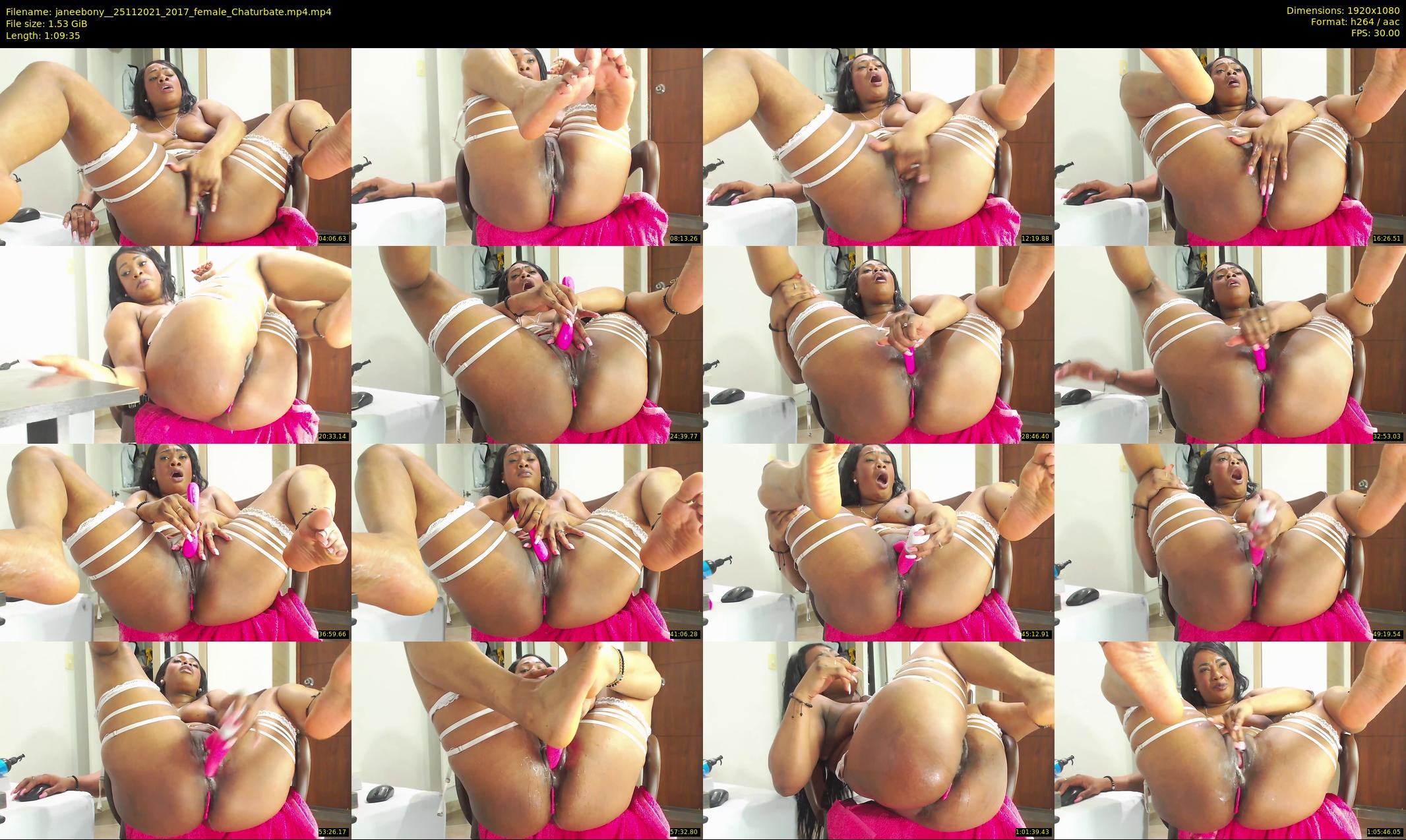 janeebony_ — 70 minute Chaturbate female cam show recording, 1080p, Nov 25, 2021