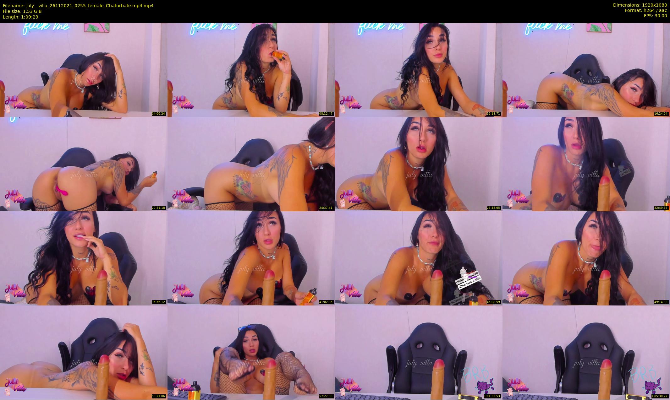 july__villa — 70 minute Chaturbate female cam show recording, 1080p, Nov 26, 2021