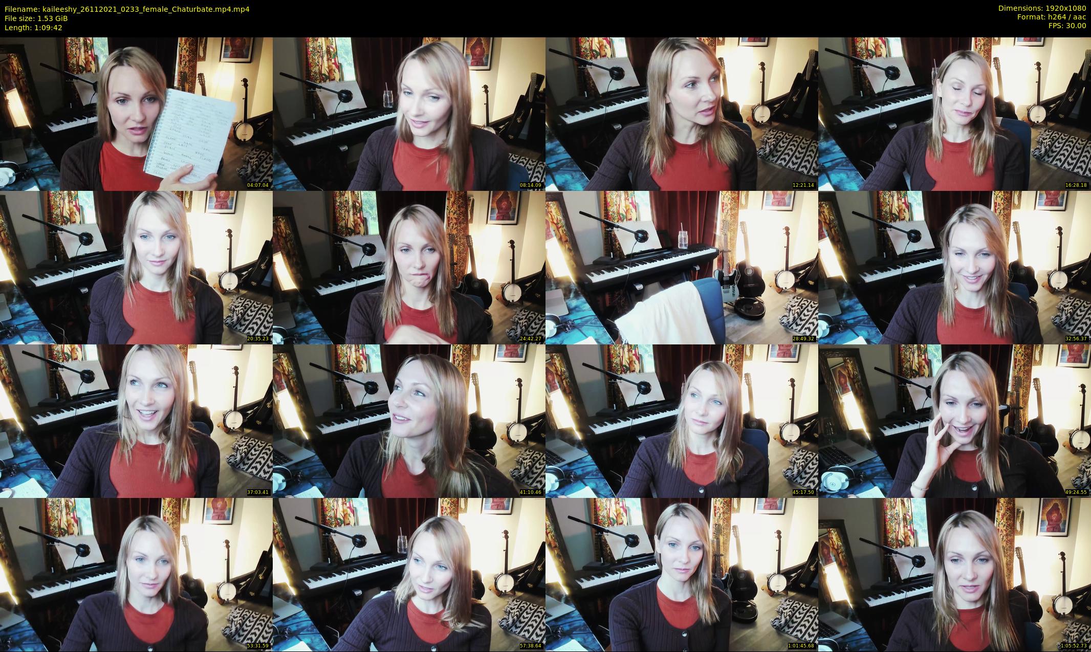 kaileeshy — 70 minute Chaturbate female cam show recording, 1080p, Nov 26, 2021